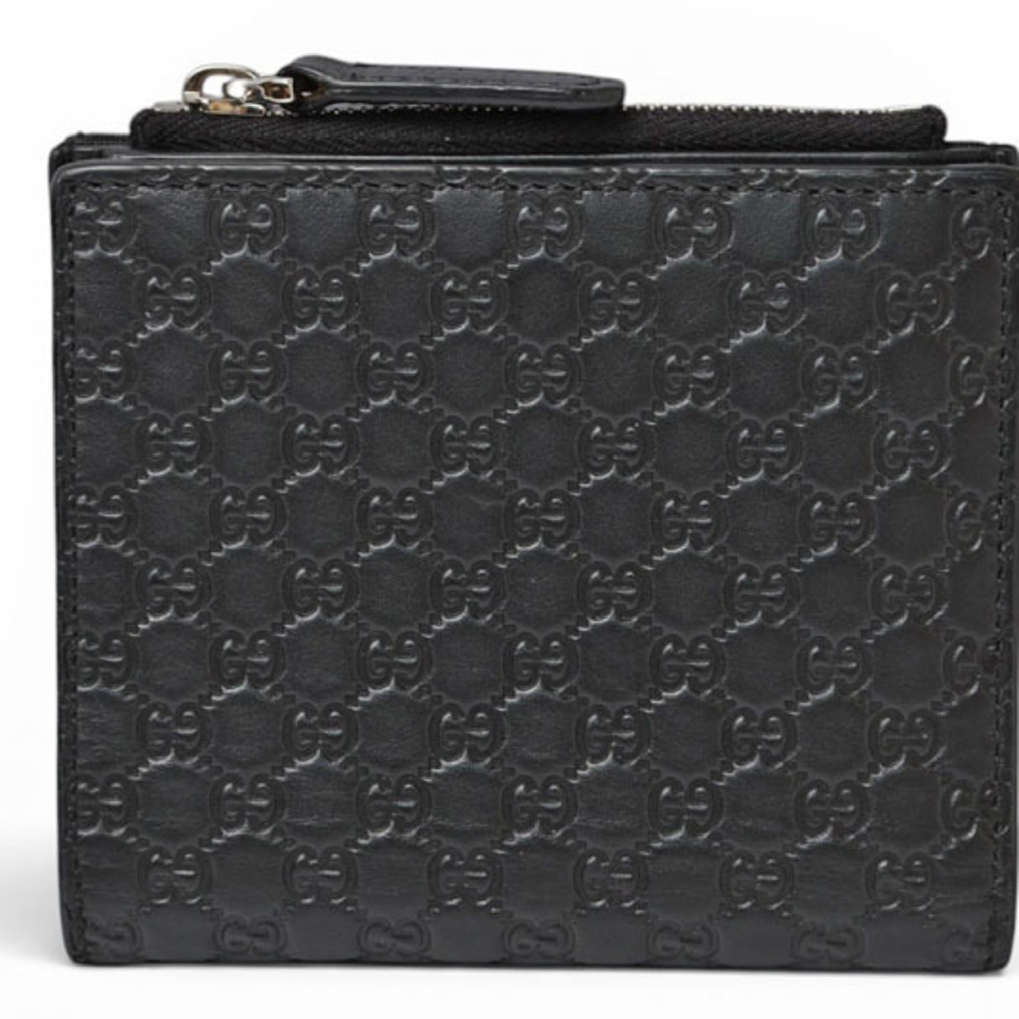 Gucci Black Leather Wallet (Bi-Fold) (Pre-Owned)