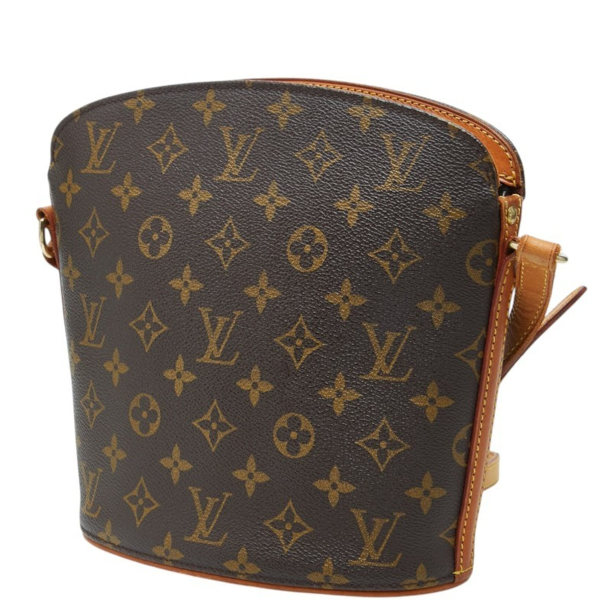 Louis Vuitton Brown Pvc Leather Shoulder Bag (Pre-Owned)