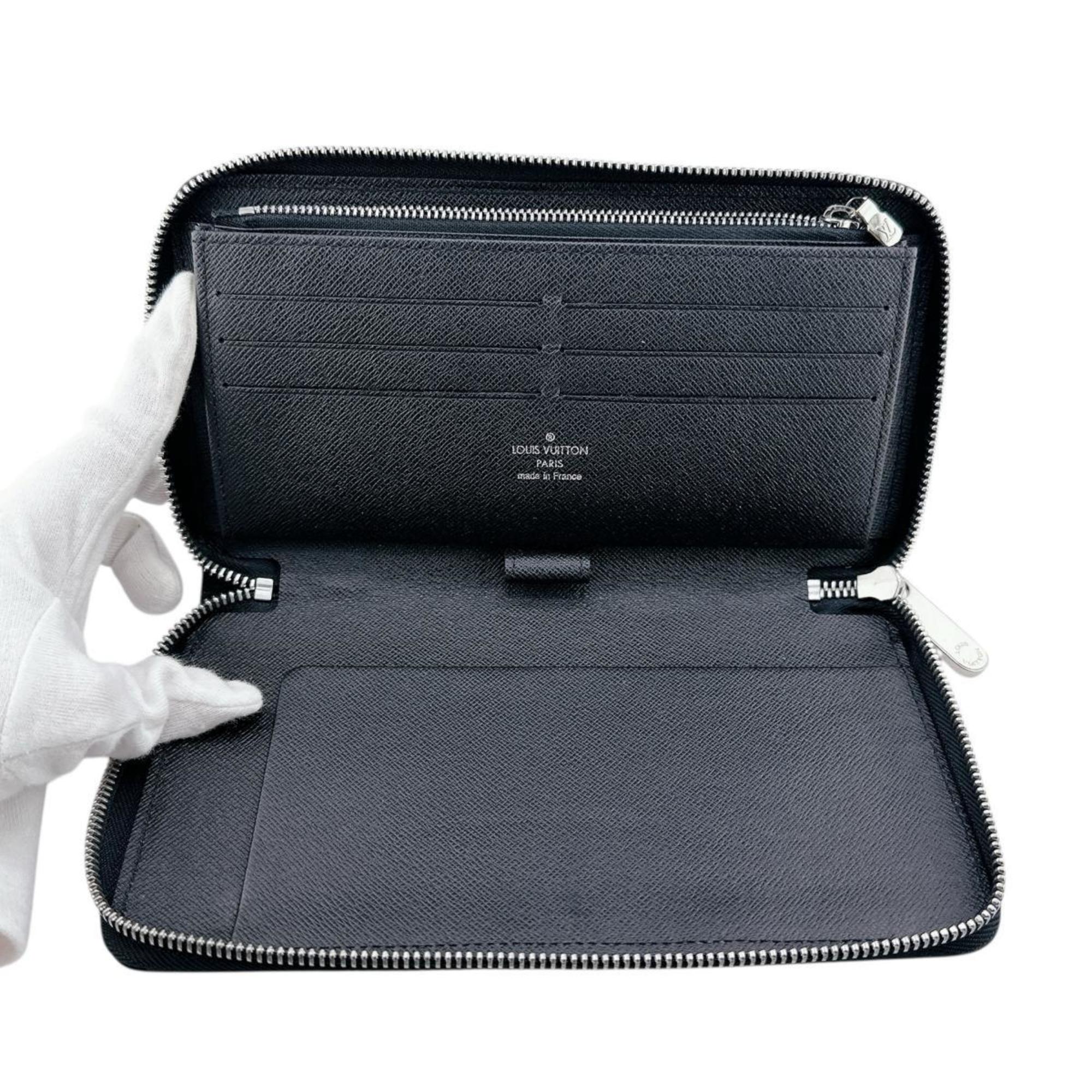 Louis Vuitton Noir Epi Leather Long Wallet (Bi-Fold) (Pre-Owned)