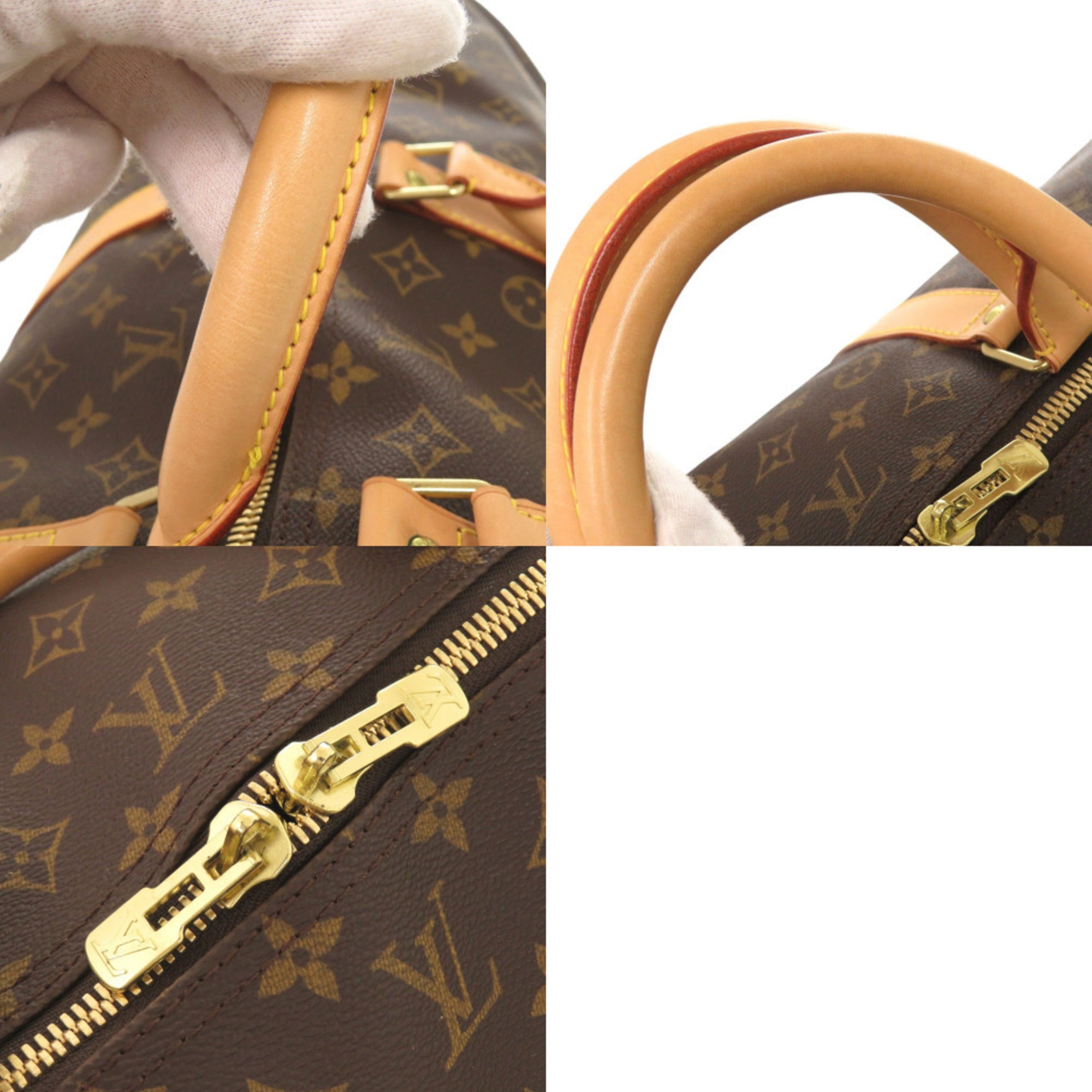 Louis Vuitton Brown Monogram Monogram Boston Bag (Pre-Owned)