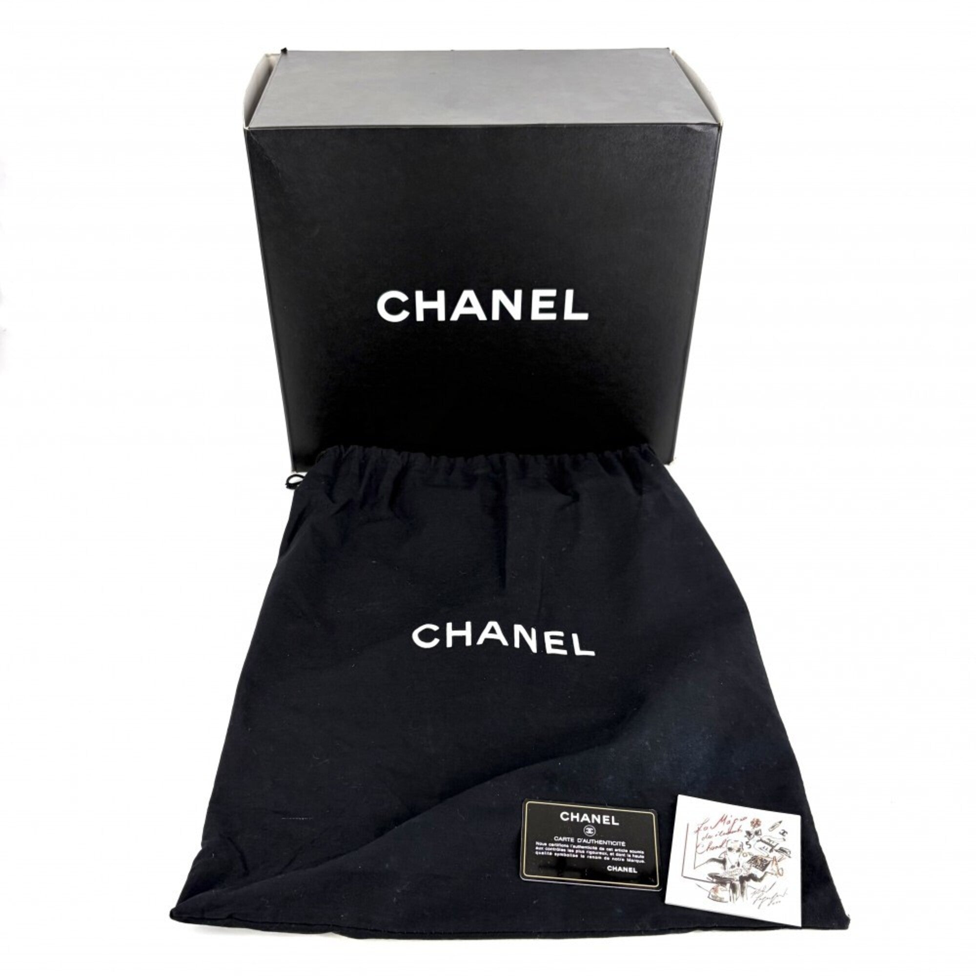 Chanel Gold Leather Boston Bag Handbag (Pre-Owned)