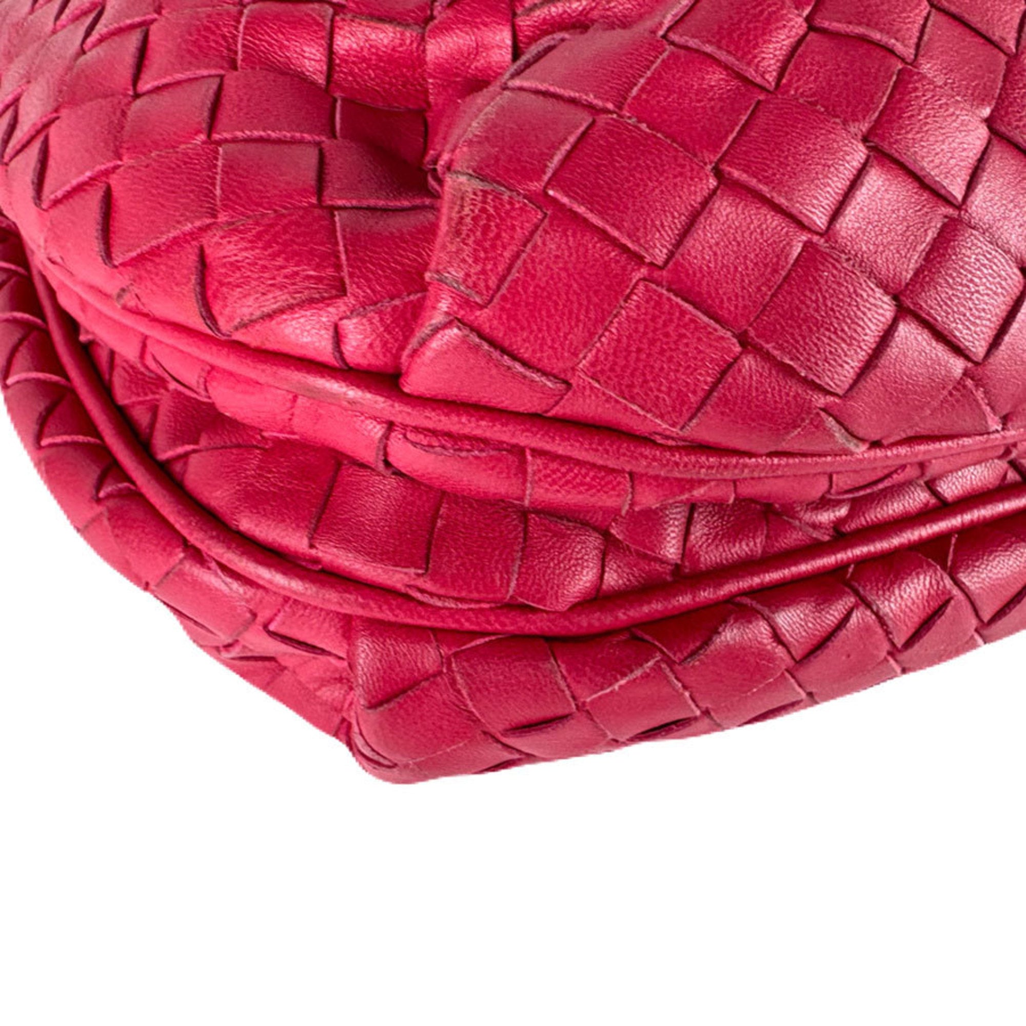 Bottega Veneta Intrecciato Leather Shoulder Bag (Pre-Owned)