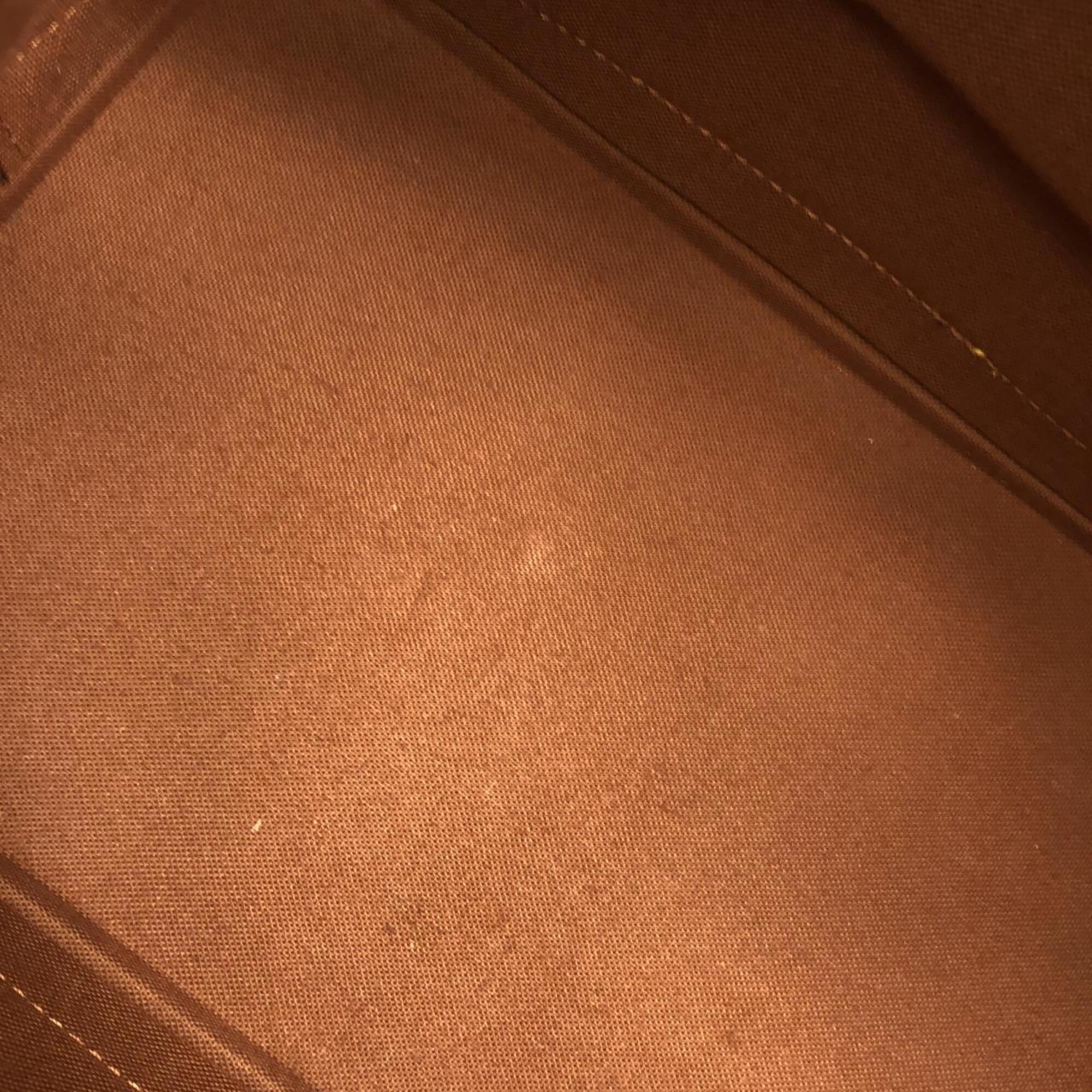 Louis Vuitton Marron Coated Canvas Handbag (Pre-Owned)