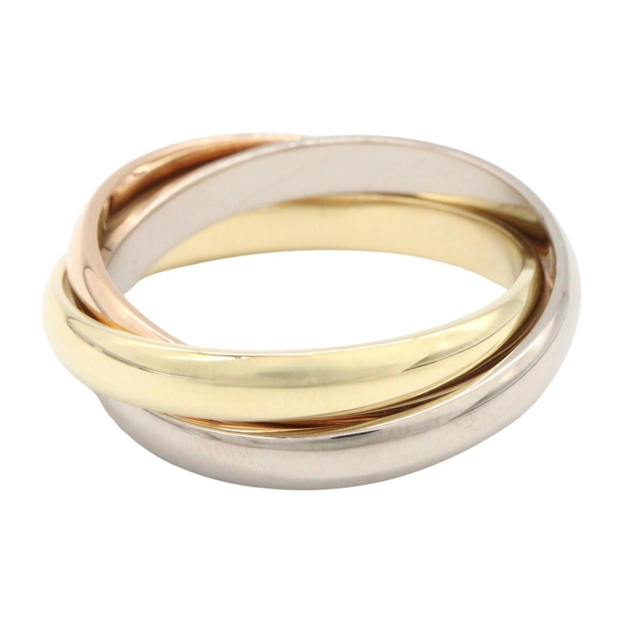 Cartier Gold Silver Yellow Gold (18K) Pink Gold (18K) White Gold (18K) Band Ring (Pre-Owned)