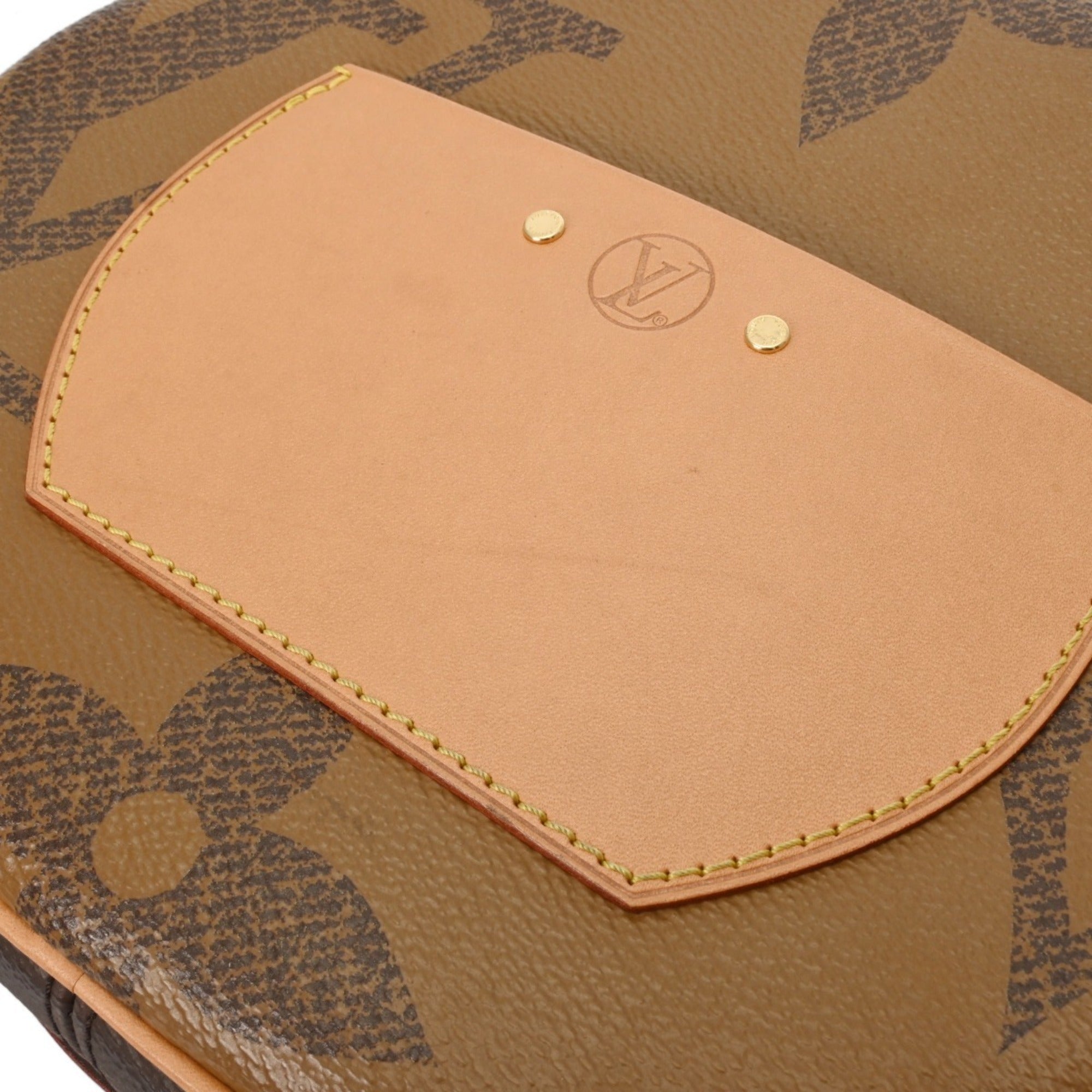 Louis Vuitton Brown Monogram Reverse Shoulder Bag (Pre-Owned)