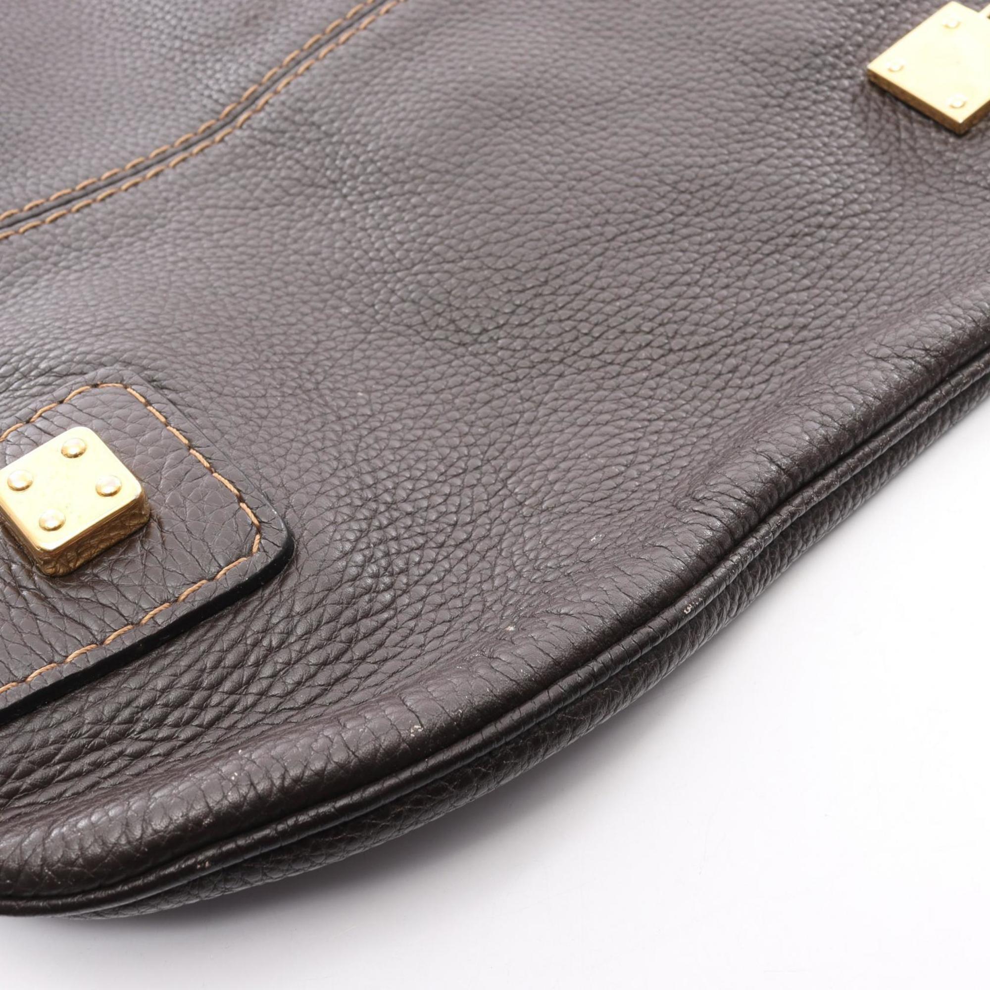 Loewe Brown Leather Shoulder Bag (Pre-Owned)