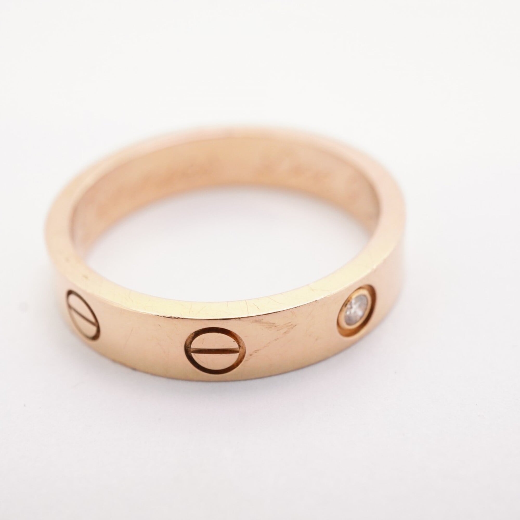 Cartier Pink Gold (18K) Band Ring (Pre-Owned)