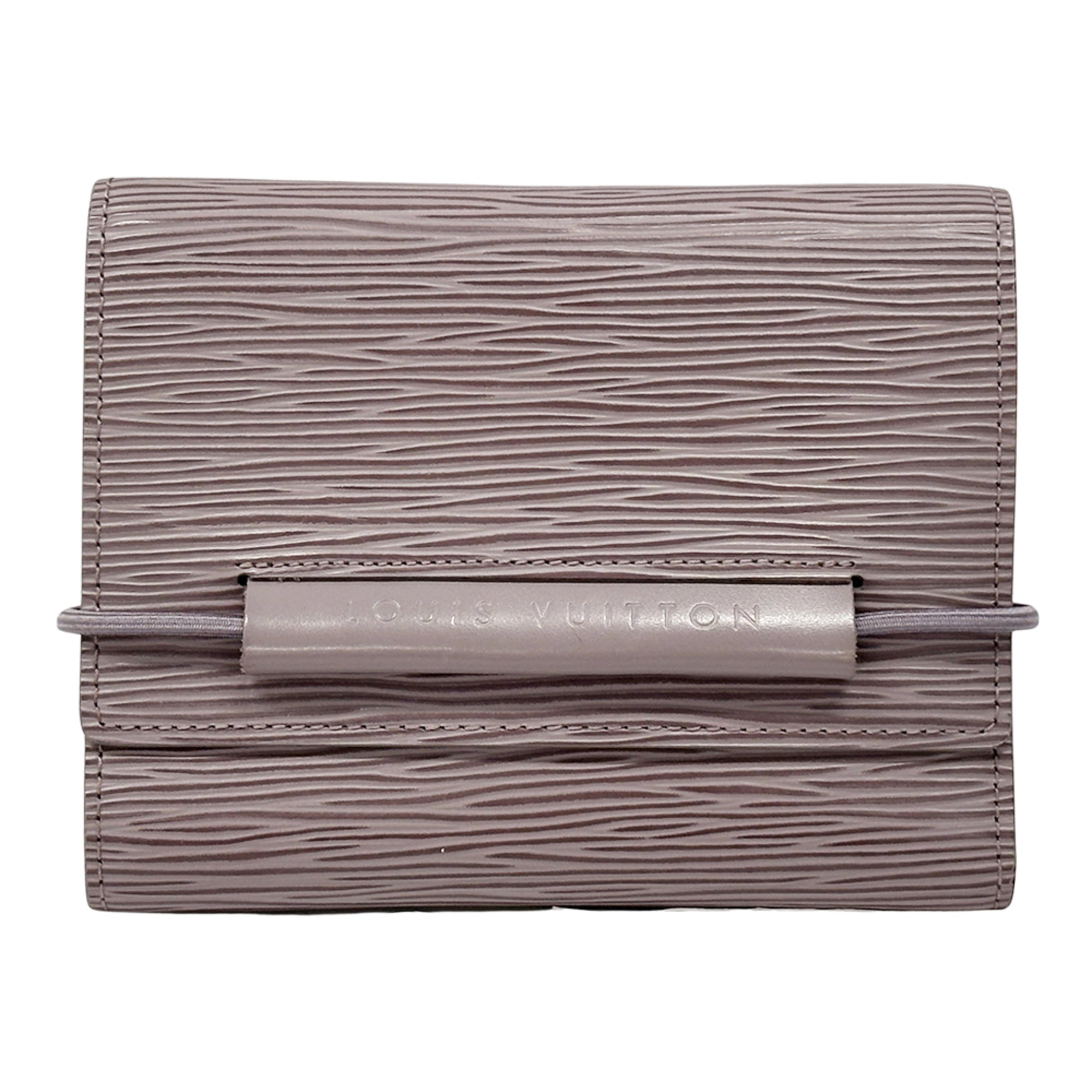 Louis Vuitton Purple Epi Leather Wallet (Bi-Fold) (Pre-Owned)