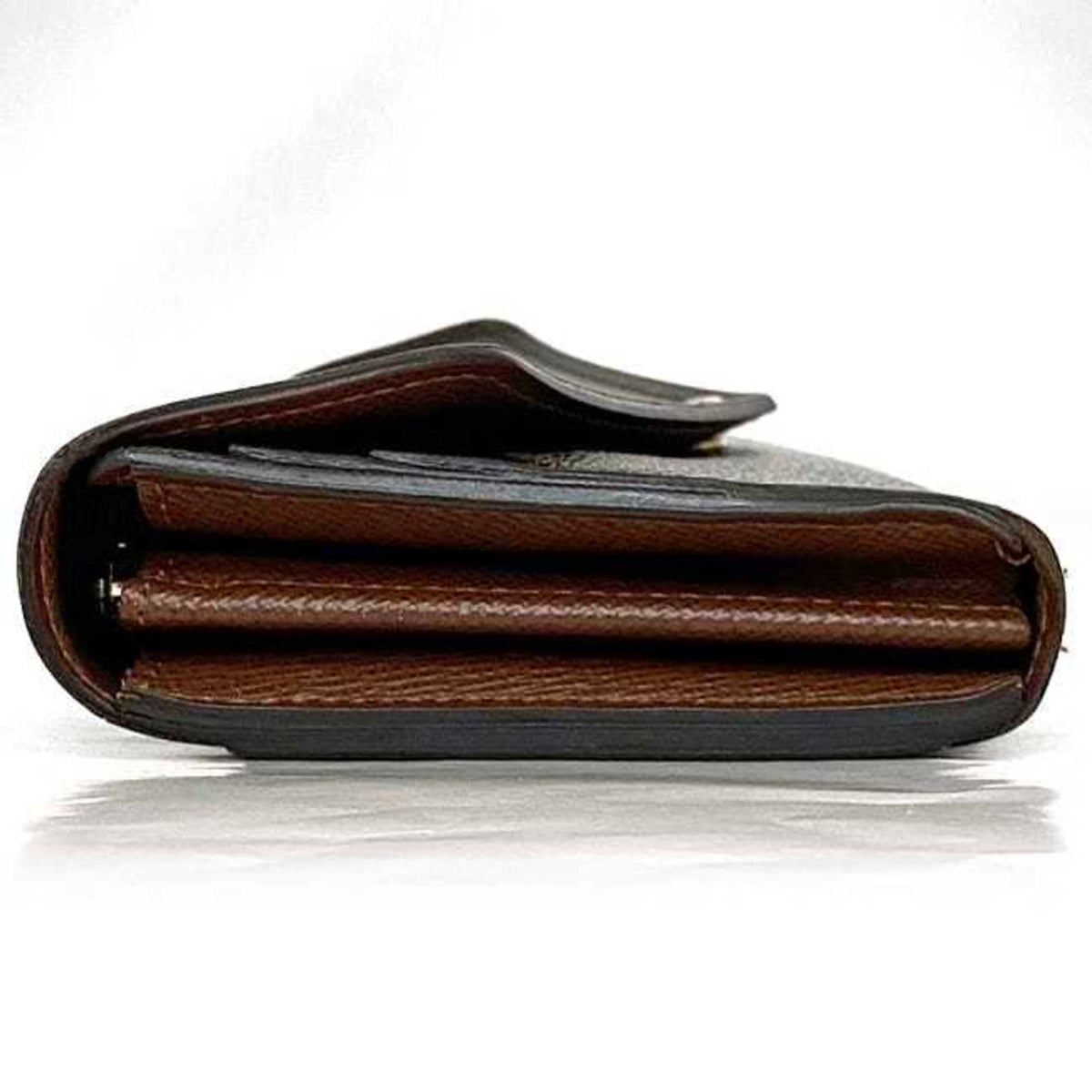 Louis Vuitton Monogram Brown Galle Monogram Monogram Long Wallet (Bi-Fold) (Pre-Owned)