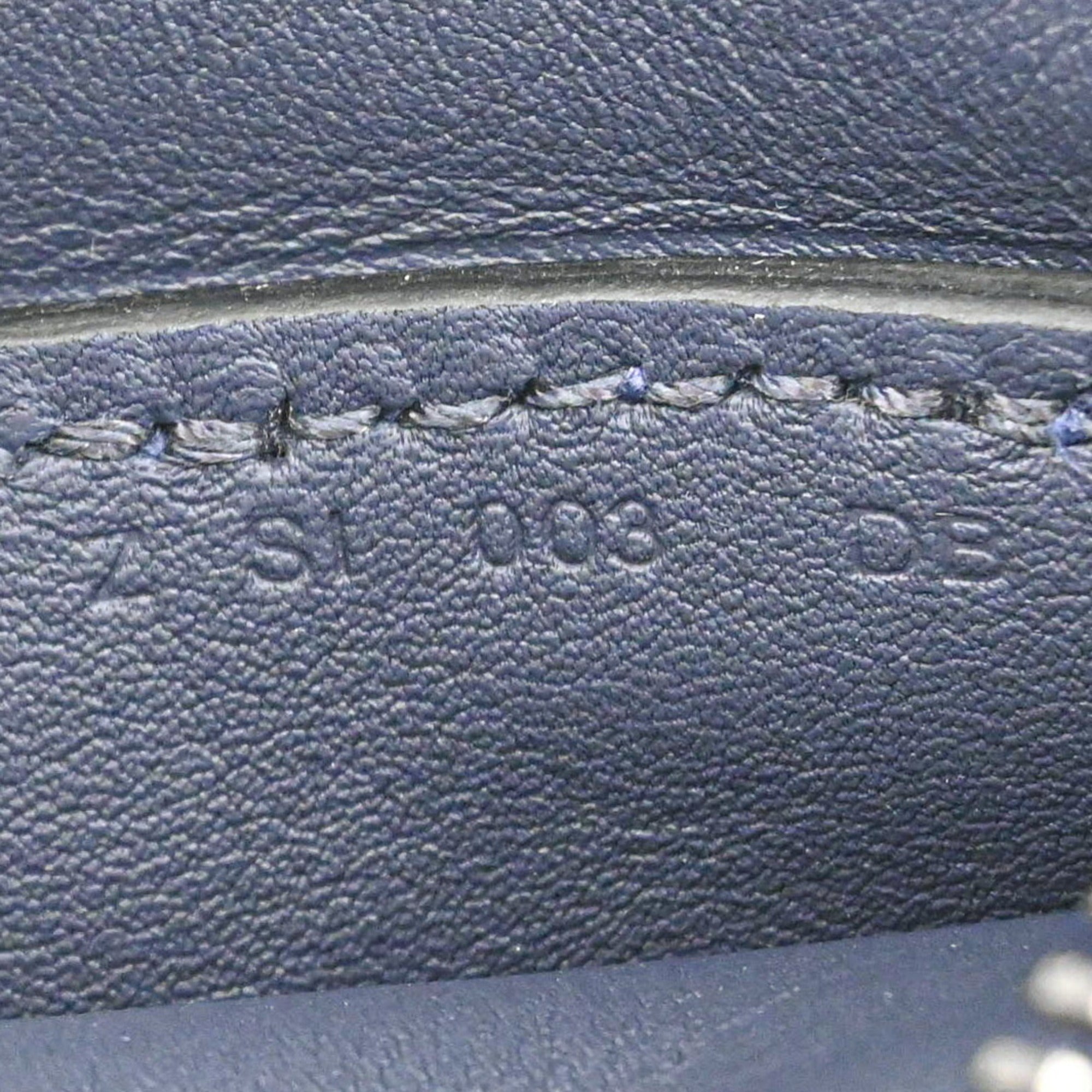 Hermes Navy Evercalf Leather Sling Bag (Pre-Owned)