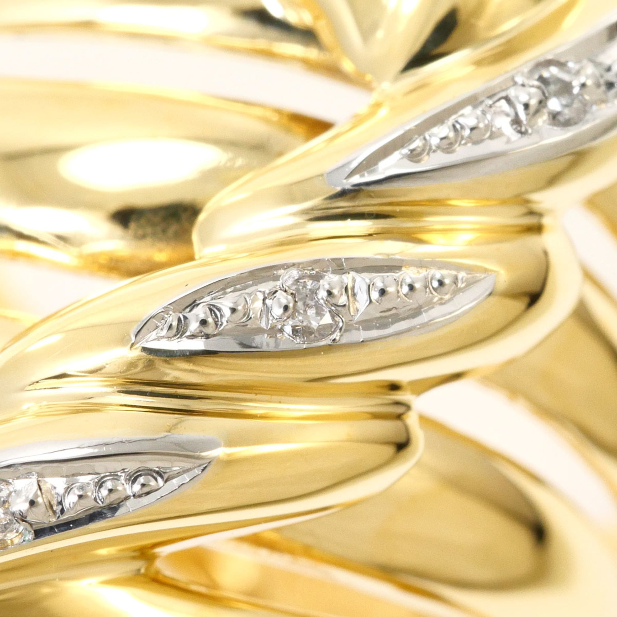 Unbranded Platinum Yellow Gold Yellow Gold (18K) Platinum 900 Band Ring (Pre-Owned)