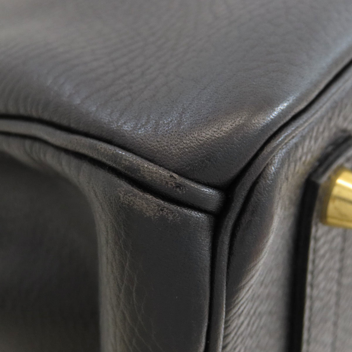 Hermes Black Ardennes Leather Handbag (Pre-Owned)