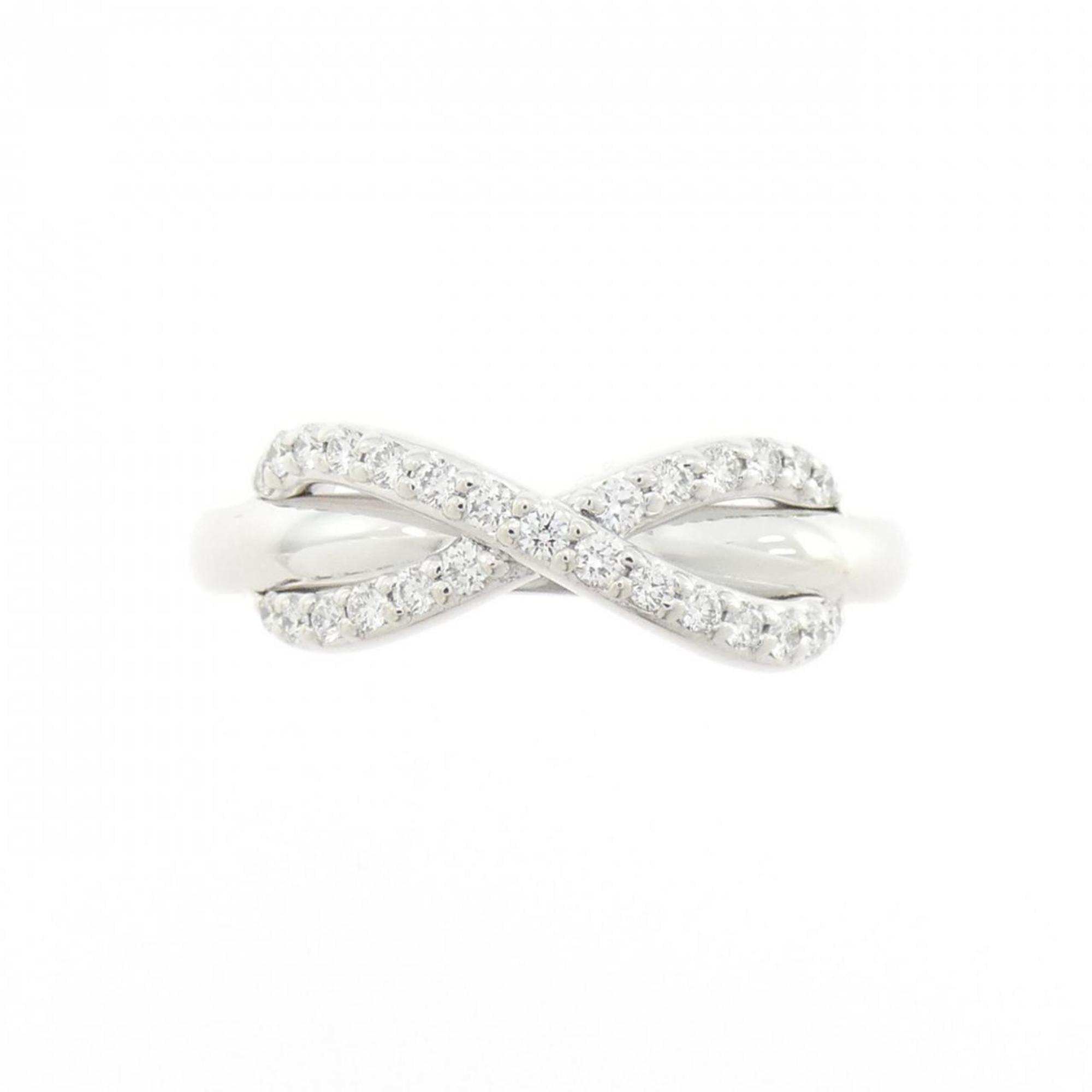 Tiffany White Gold (18K) Band Ring (Pre-Owned)