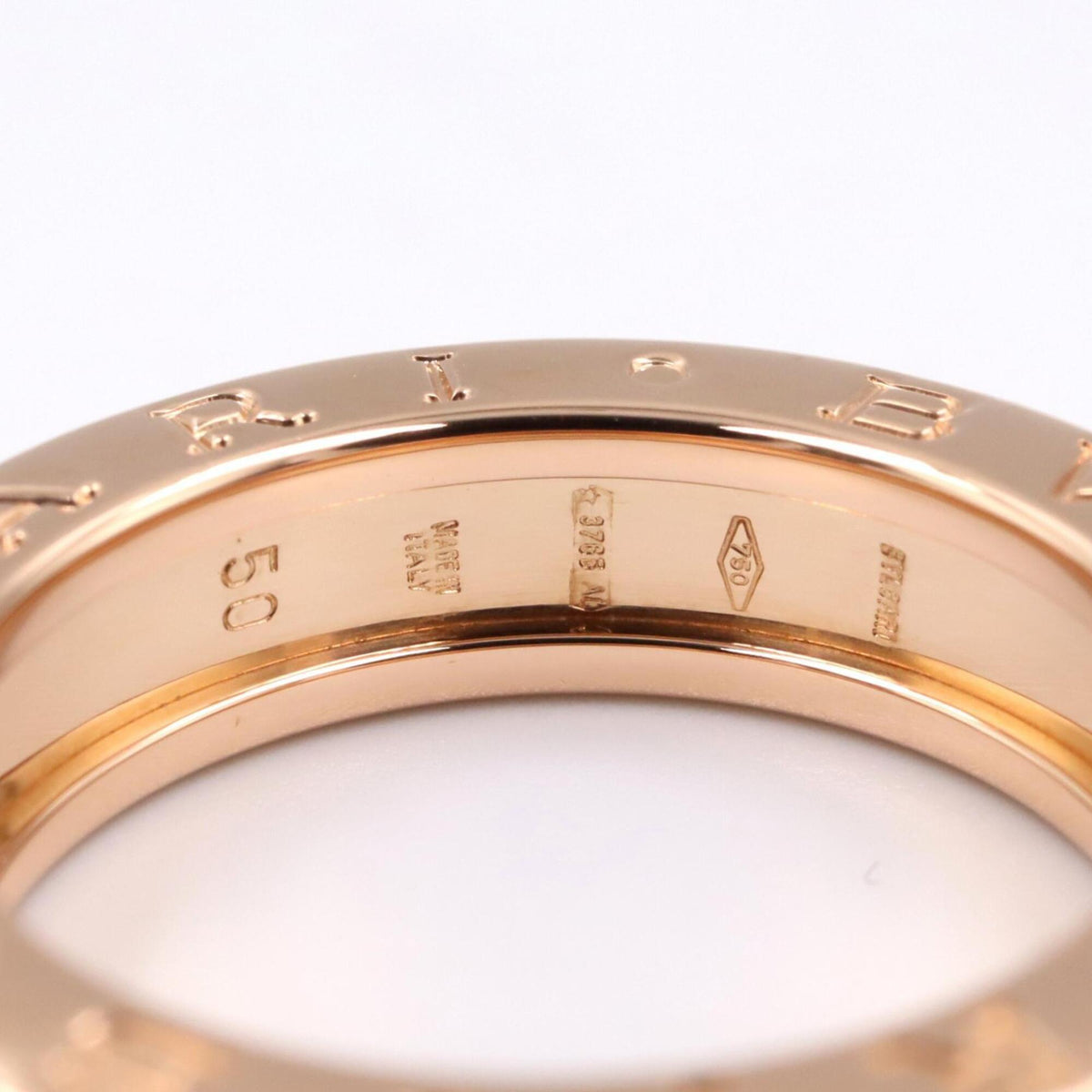 Bvlgari Pink Gold Pink Gold (18K) Band Ring (Pre-Owned)