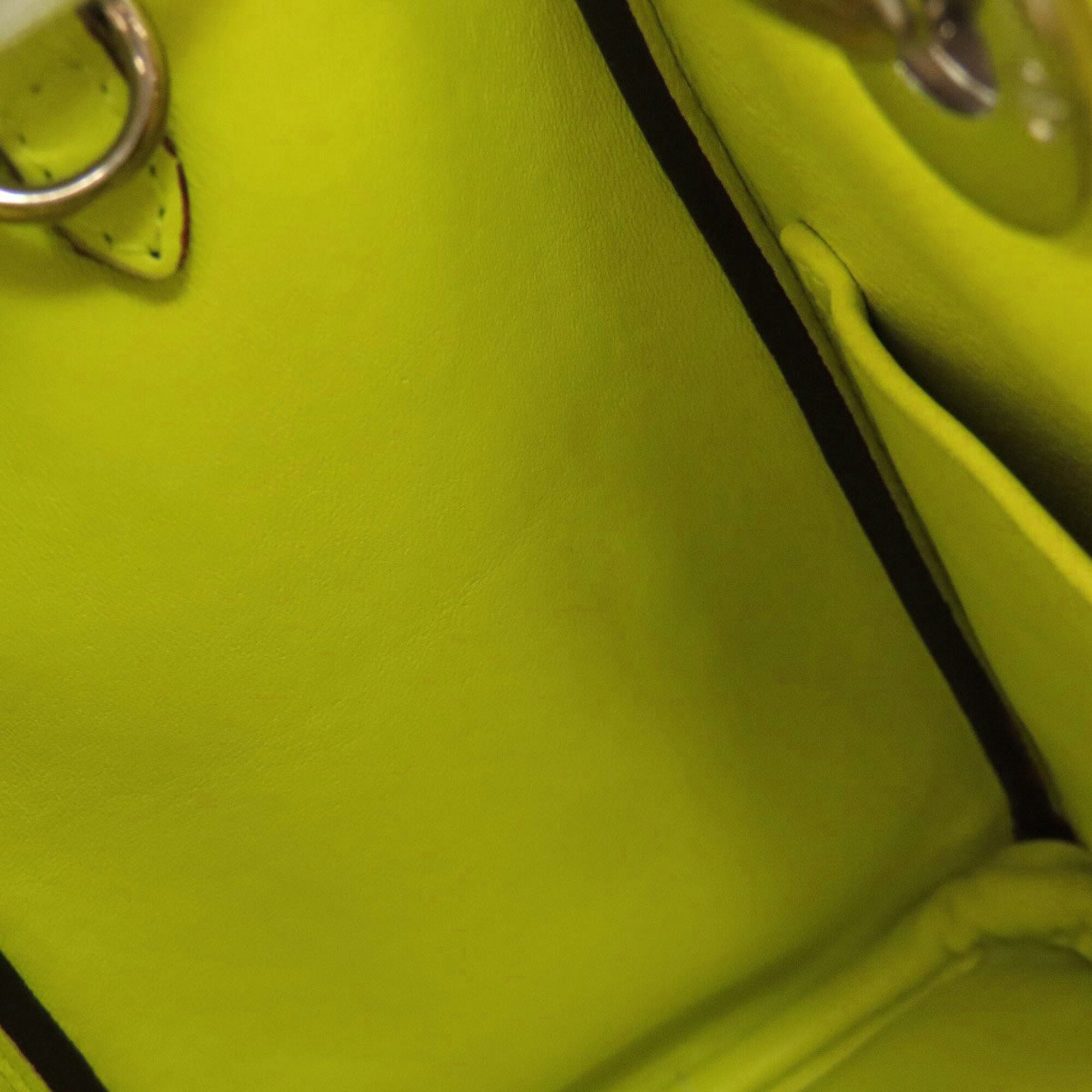 Christian Dior Blue Green Leather Handbag (Pre-Owned)