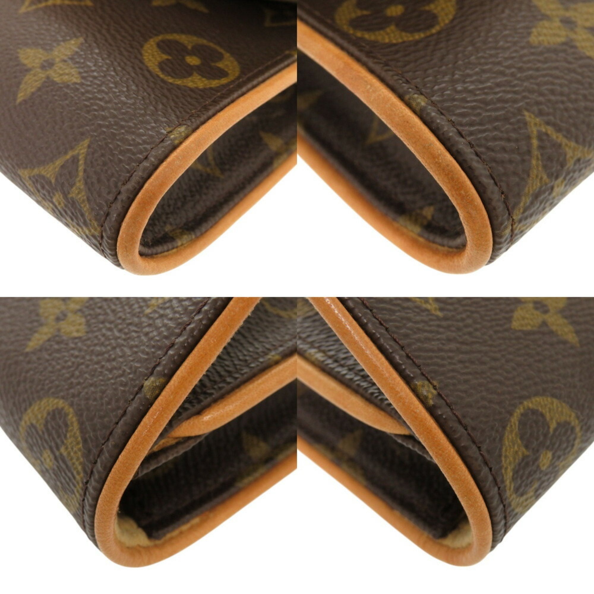 Louis Vuitton Brown Monogram Pochette Shoulder Bag (Pre-Owned)