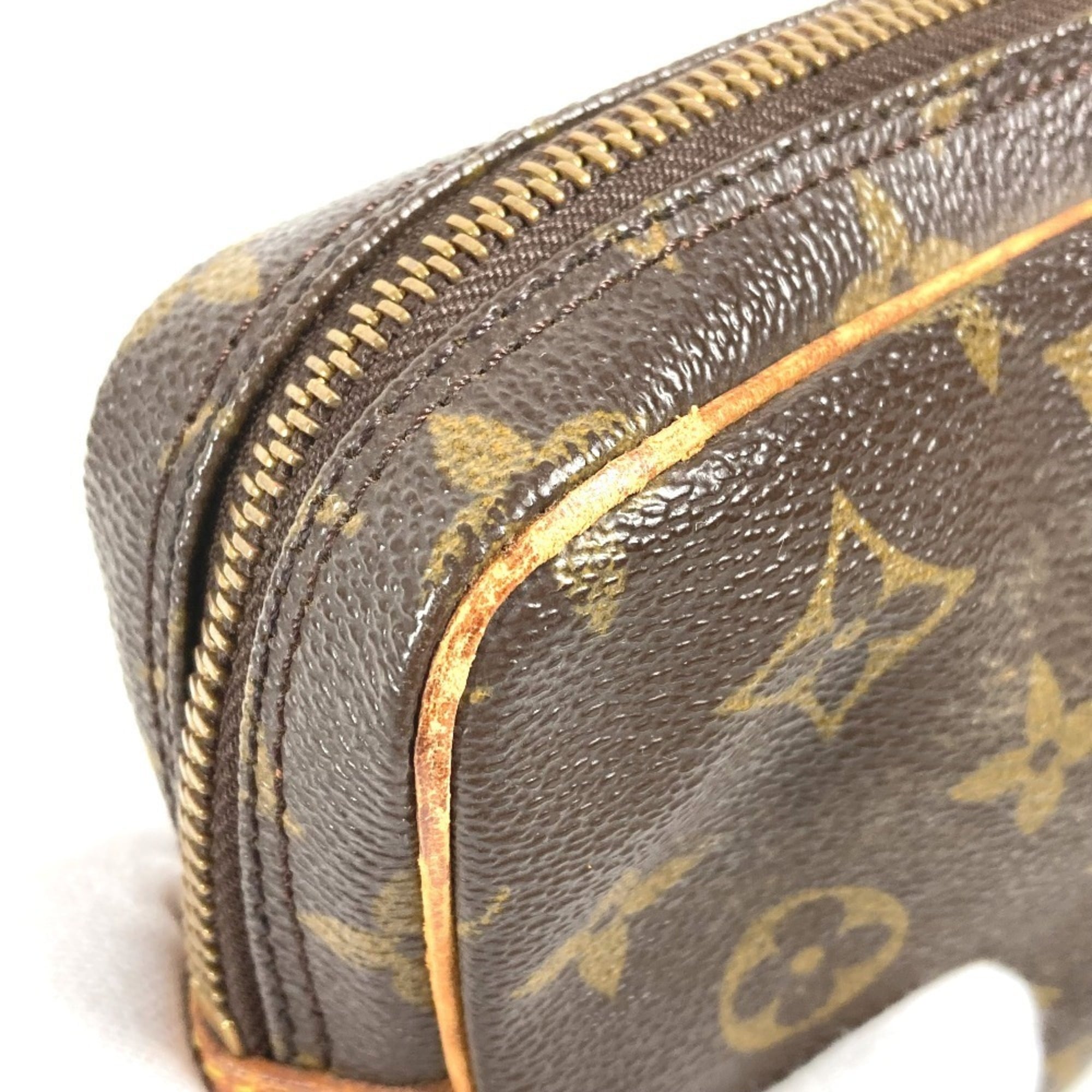 Louis Vuitton Brown Monogram Monogram Pochette Shoulder Bag (Pre-Owned)