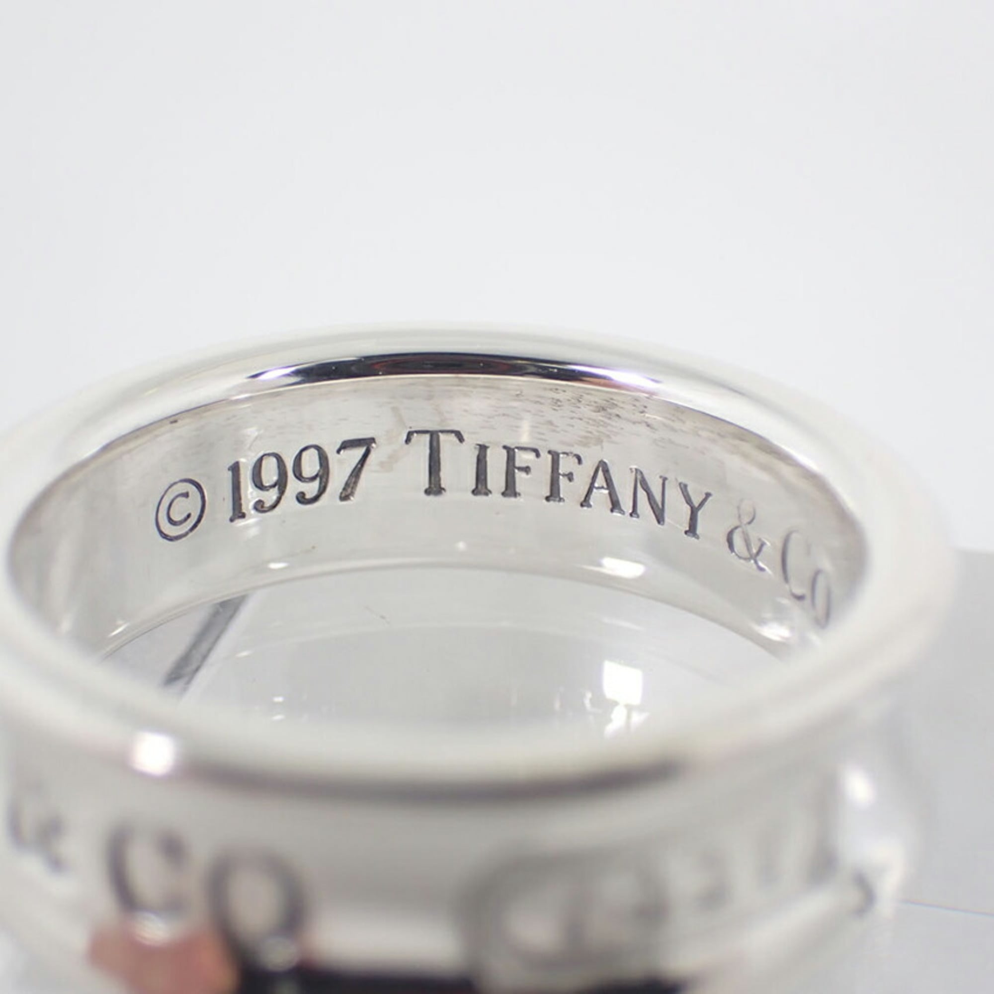 Tiffany Silver Sterling Silver 925 Band Ring (Pre-Owned)