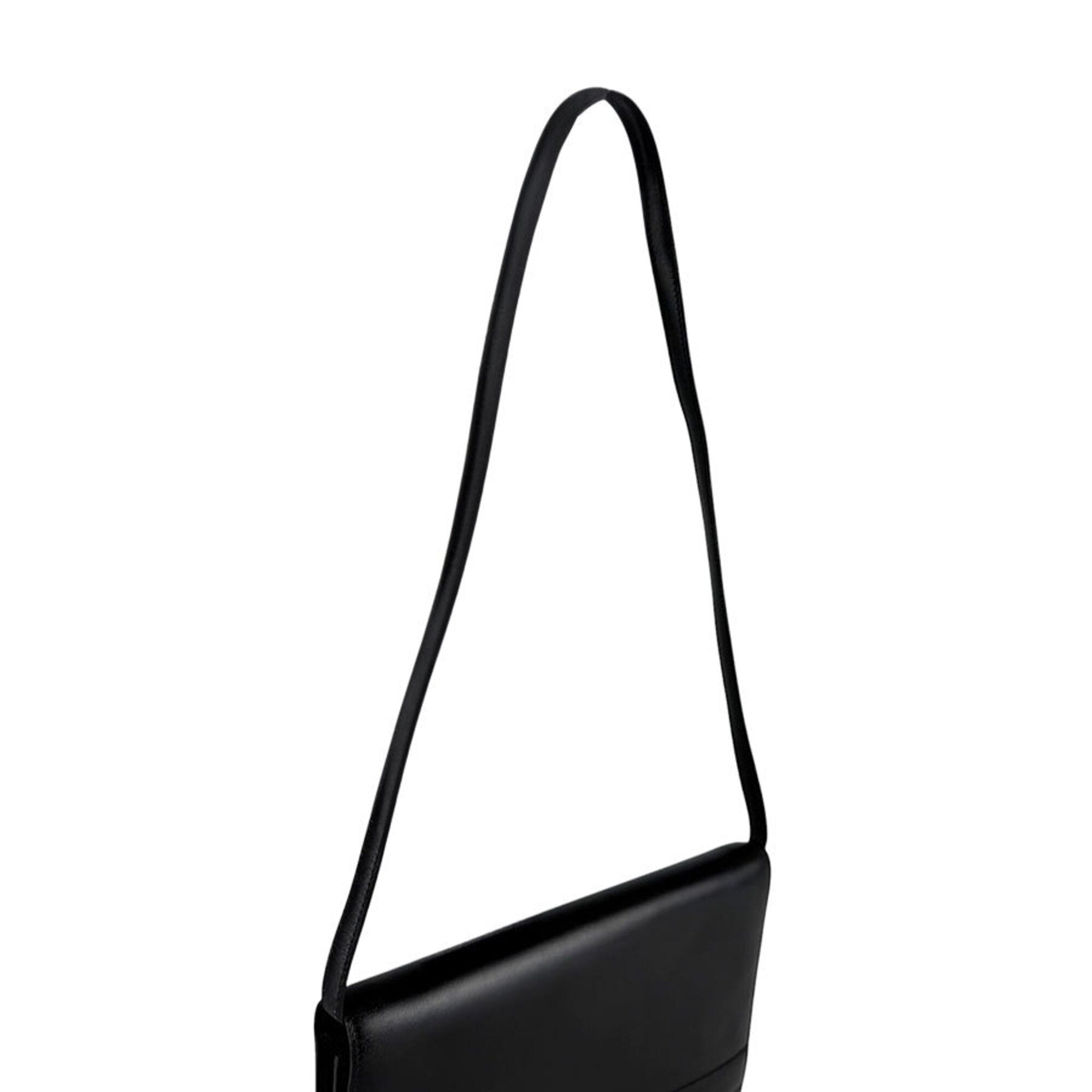 Hermes Black Box Calf Leather Shoulder Bag (Pre-Owned)