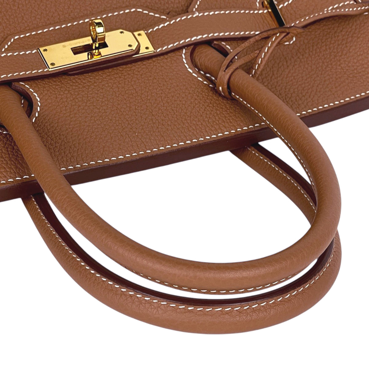 Hermes Birkin Brown Togo Leather Handbag (Pre-Owned)