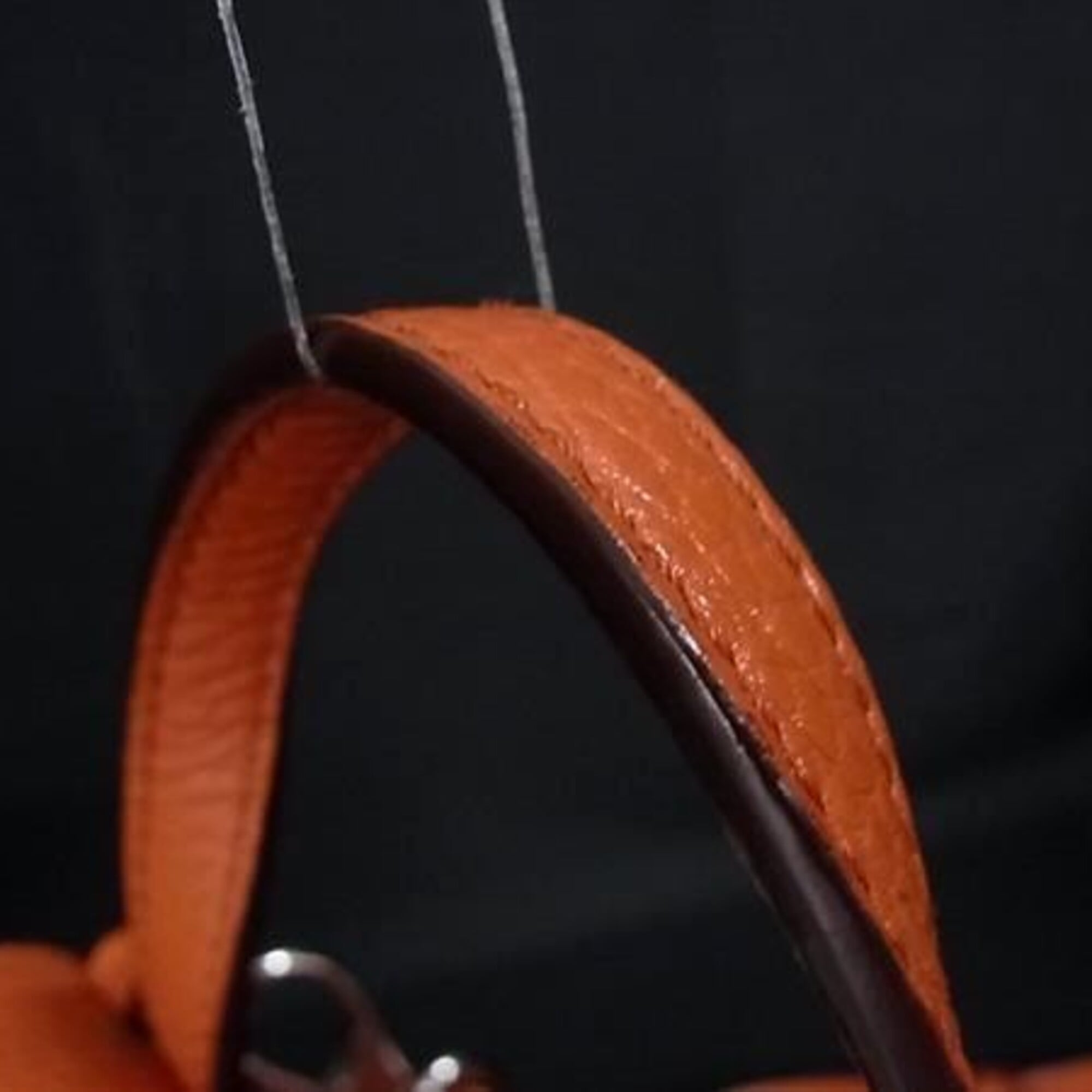 Tod's Orange Leather Backpack (Pre-Owned)