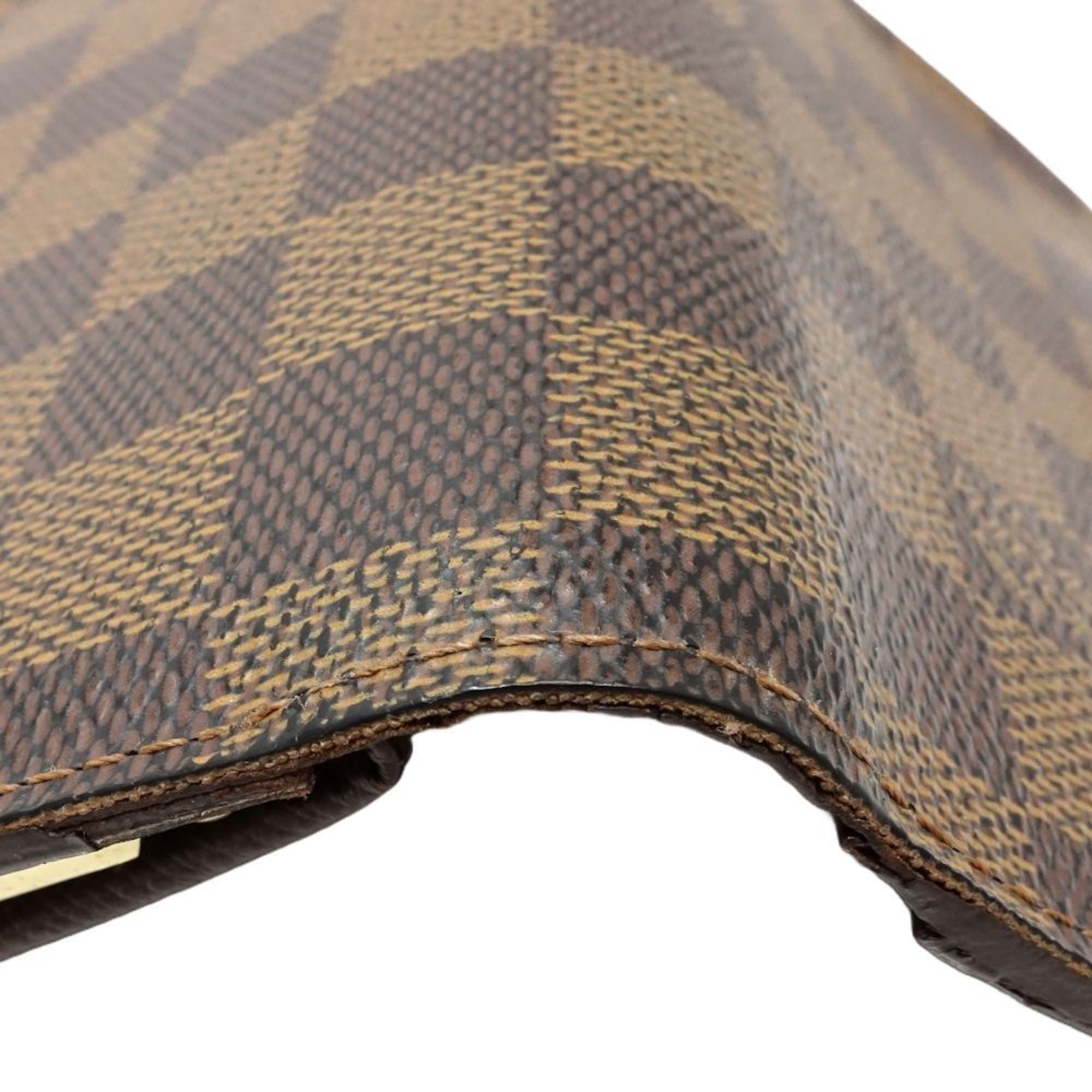 Louis Vuitton Damier Ebene Canvas Wallet (Bi-Fold) (Pre-Owned)