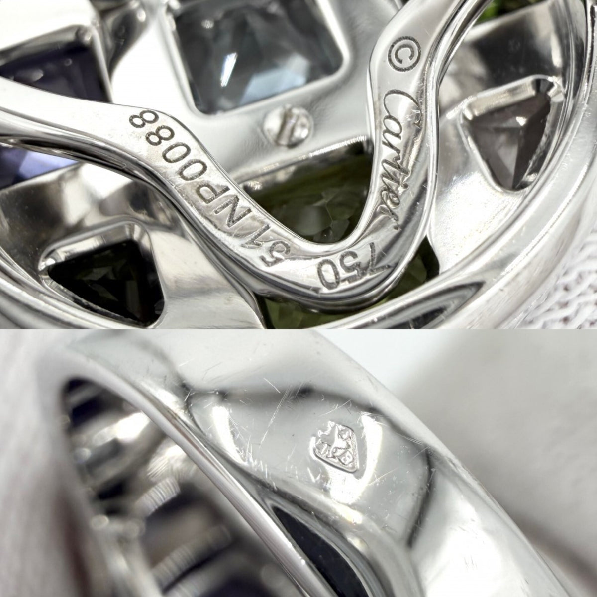 Cartier White Gold (18K) Band Ring (Pre-Owned)