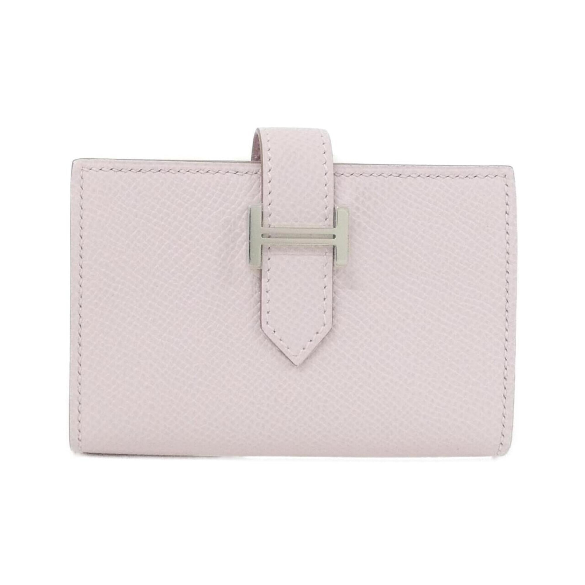Hermes Light Pink Epsom Leather Wallet (Bi-Fold) (Pre-Owned)