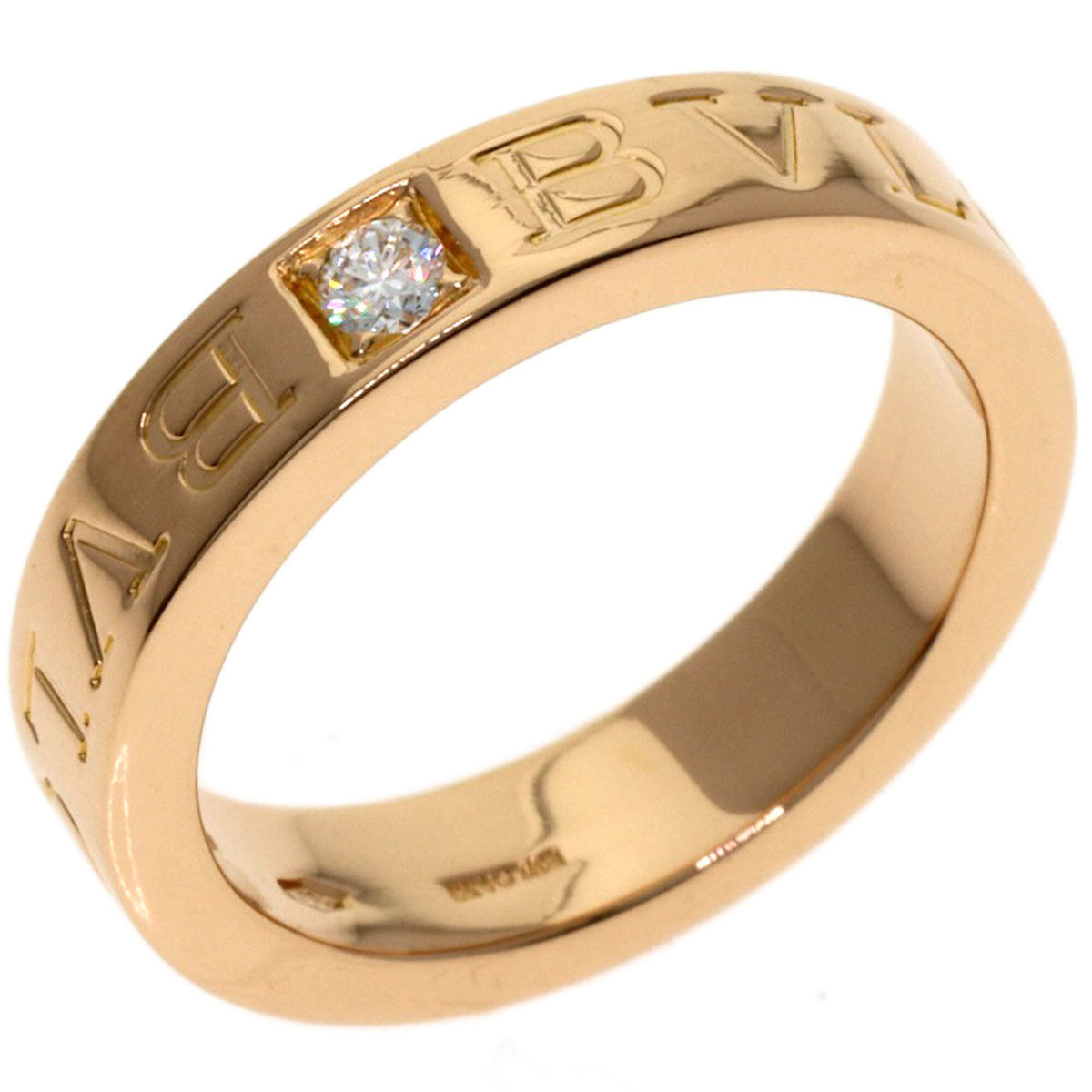 Bvlgari Pink Gold (18K) Band Ring (Pre-Owned)