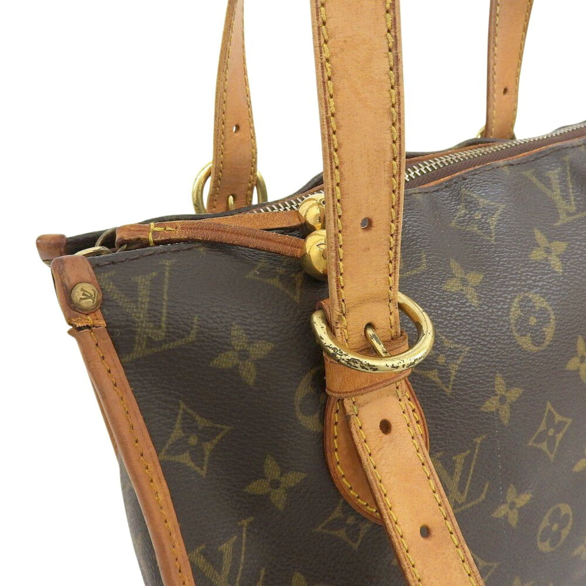 Louis Vuitton Monogram Pvc Leather Handbag Tote Bag (Pre-Owned)
