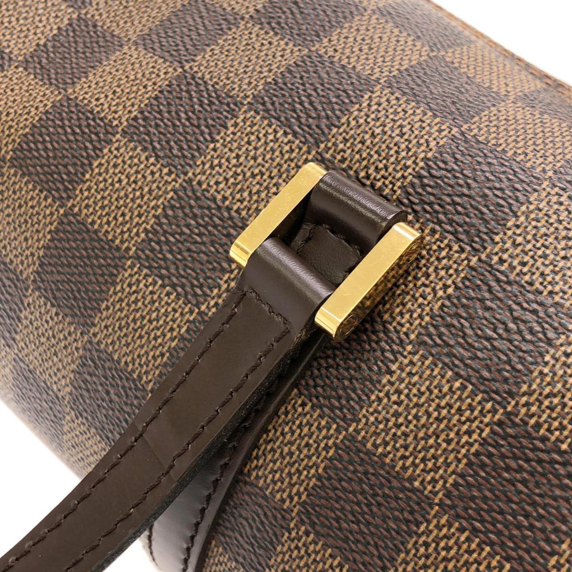 Louis Vuitton Ebene Coated Canvas Handbag (Pre-Owned)