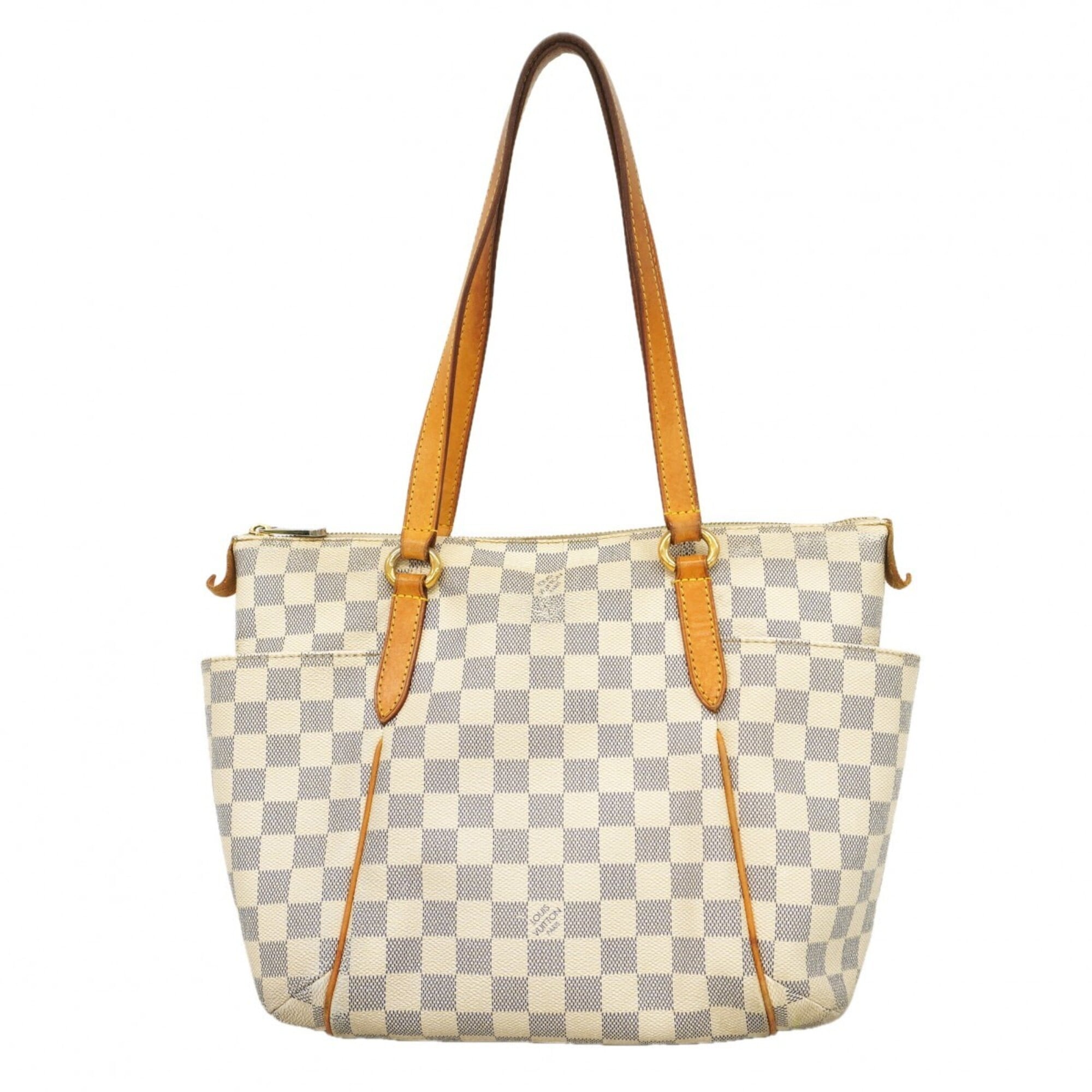 Louis Vuitton White Tote Bag (Pre-Owned)
