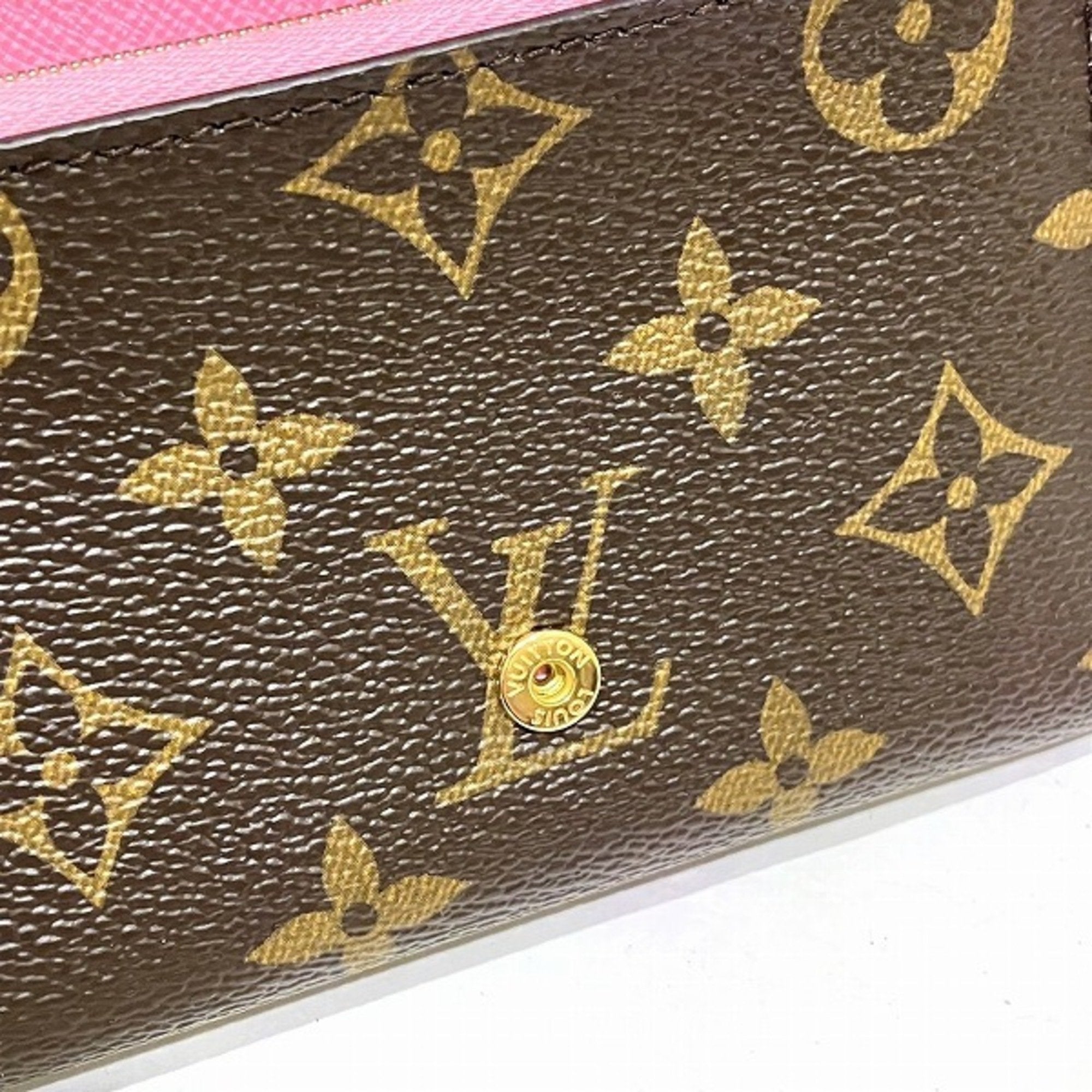 Louis Vuitton Monogram Brown Galle Monogram Pink Monogram Coin Purse/Coin Case