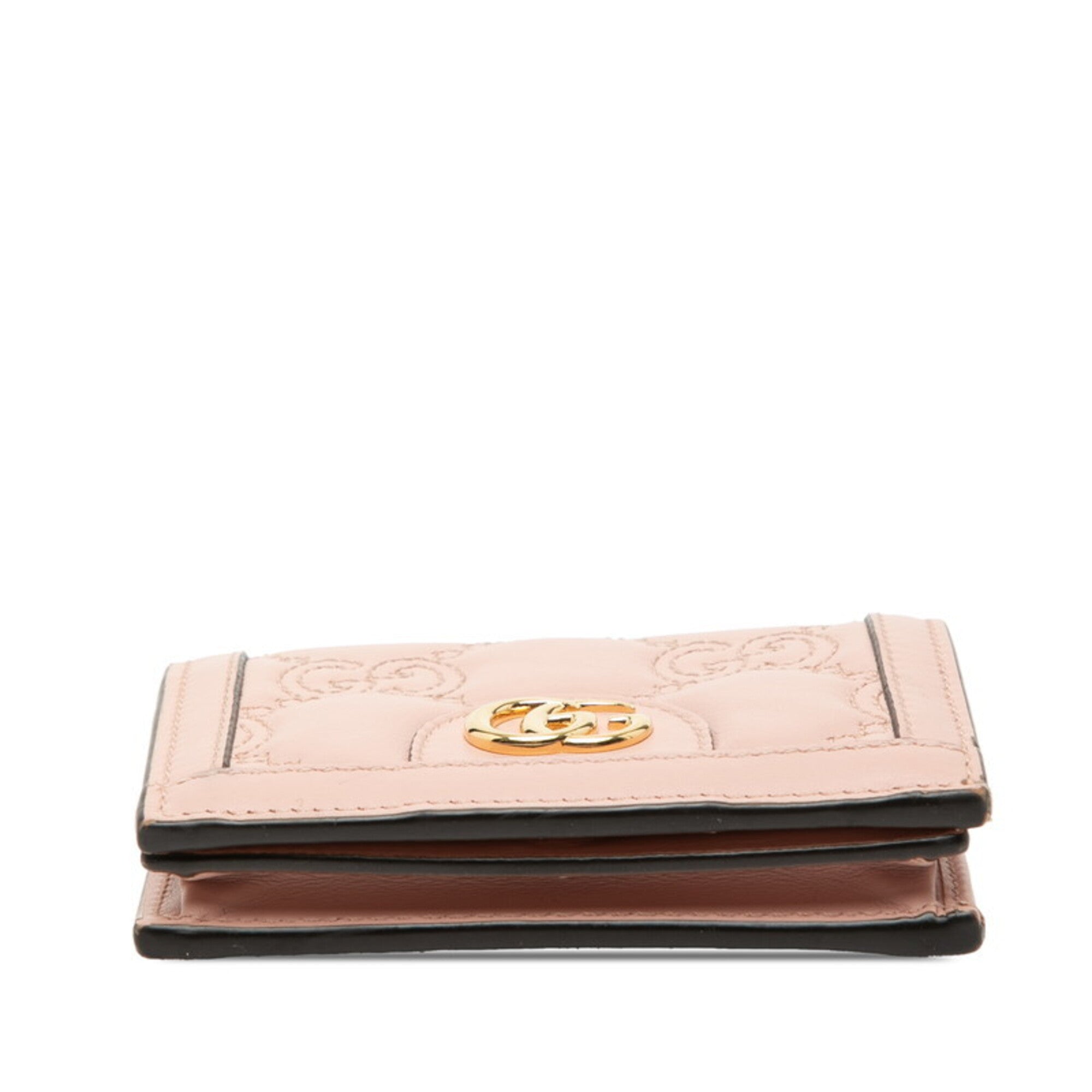 Gucci Pink Leather Wallet (Bi-Fold) (Pre-Owned)