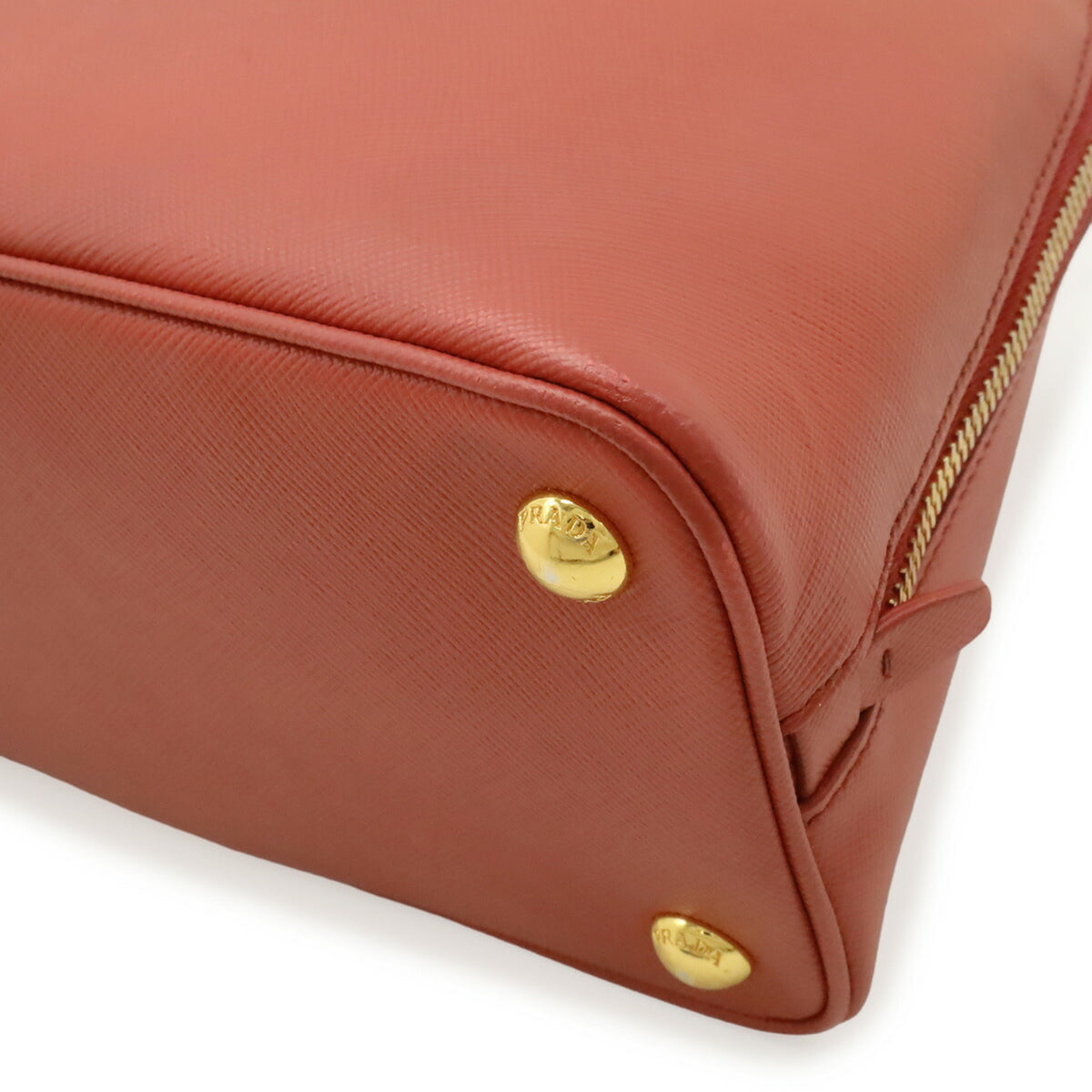 Prada Pink Leather Handbag Shoulder Bag (Pre-Owned)