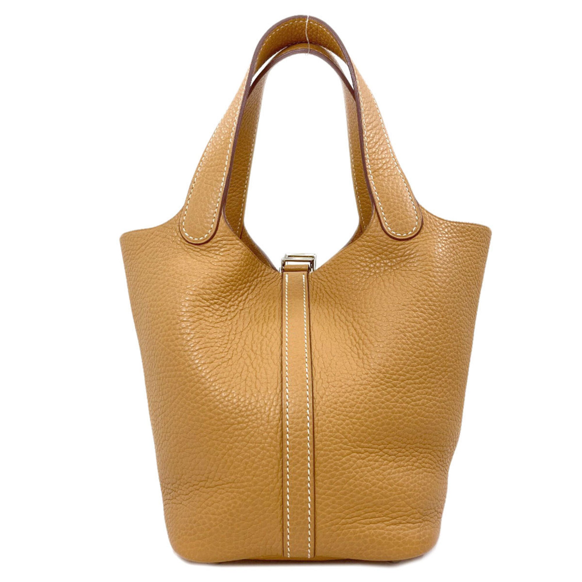 Hermes Picotin Camel Handbag (Pre-Owned)