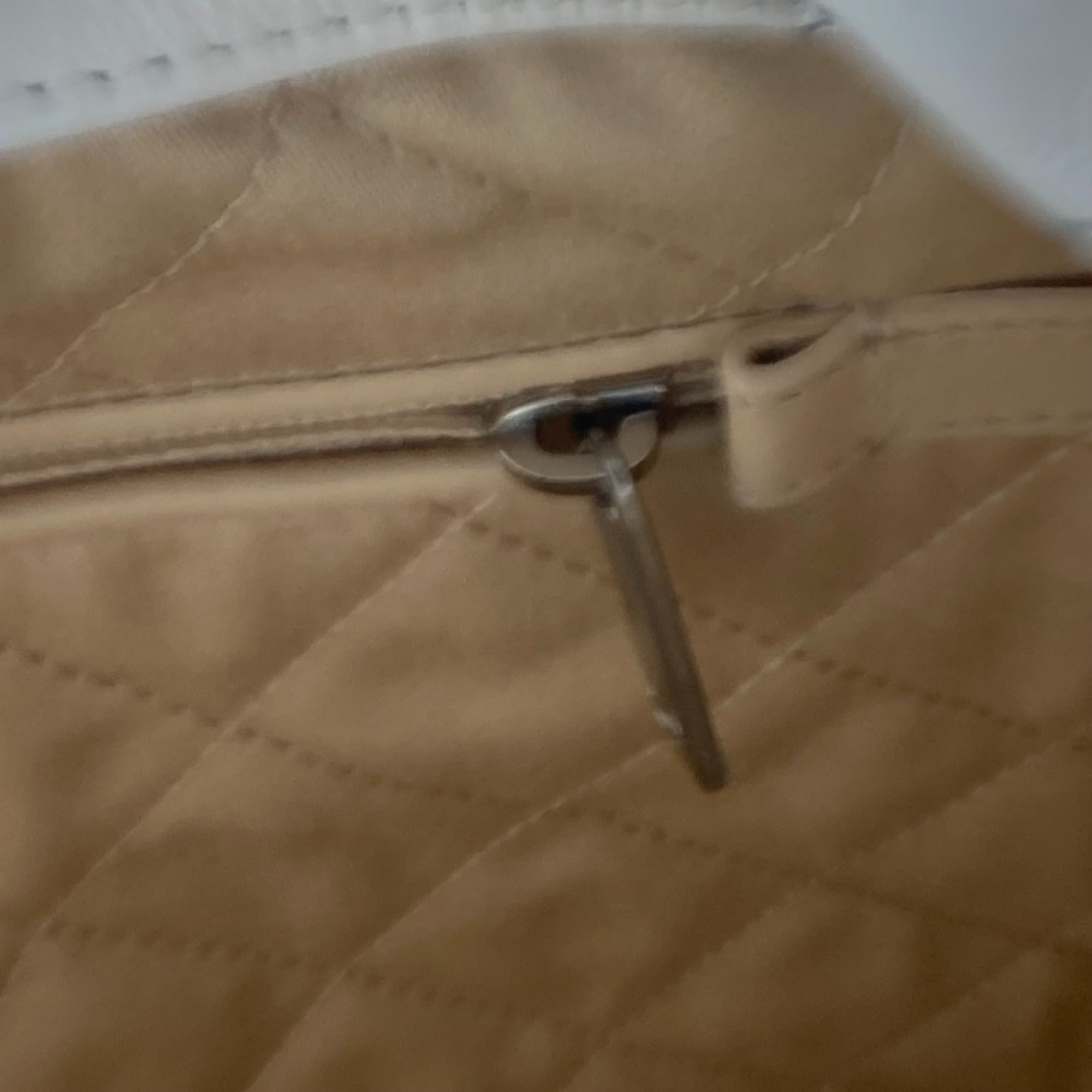 Chanel Black White Leather Backpack (Pre-Owned)