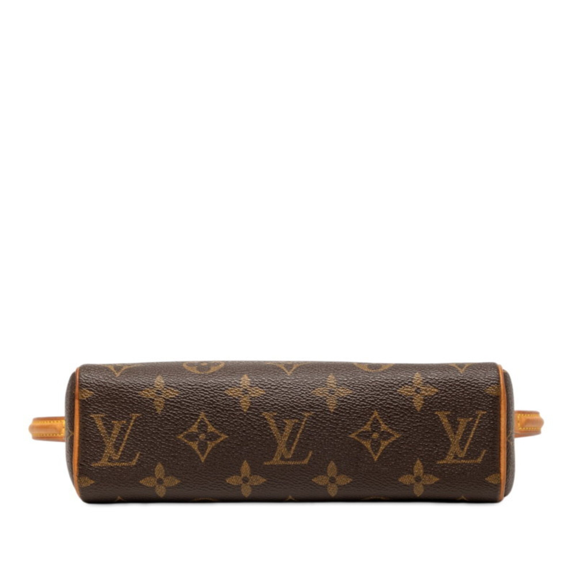 Louis Vuitton Brown Pvc Leather Handbag (Pre-Owned)