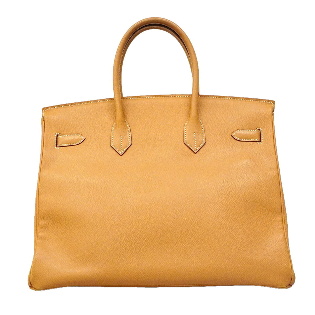 Hermes Natural Sable Courchevel Leather Handbag (Pre-Owned)