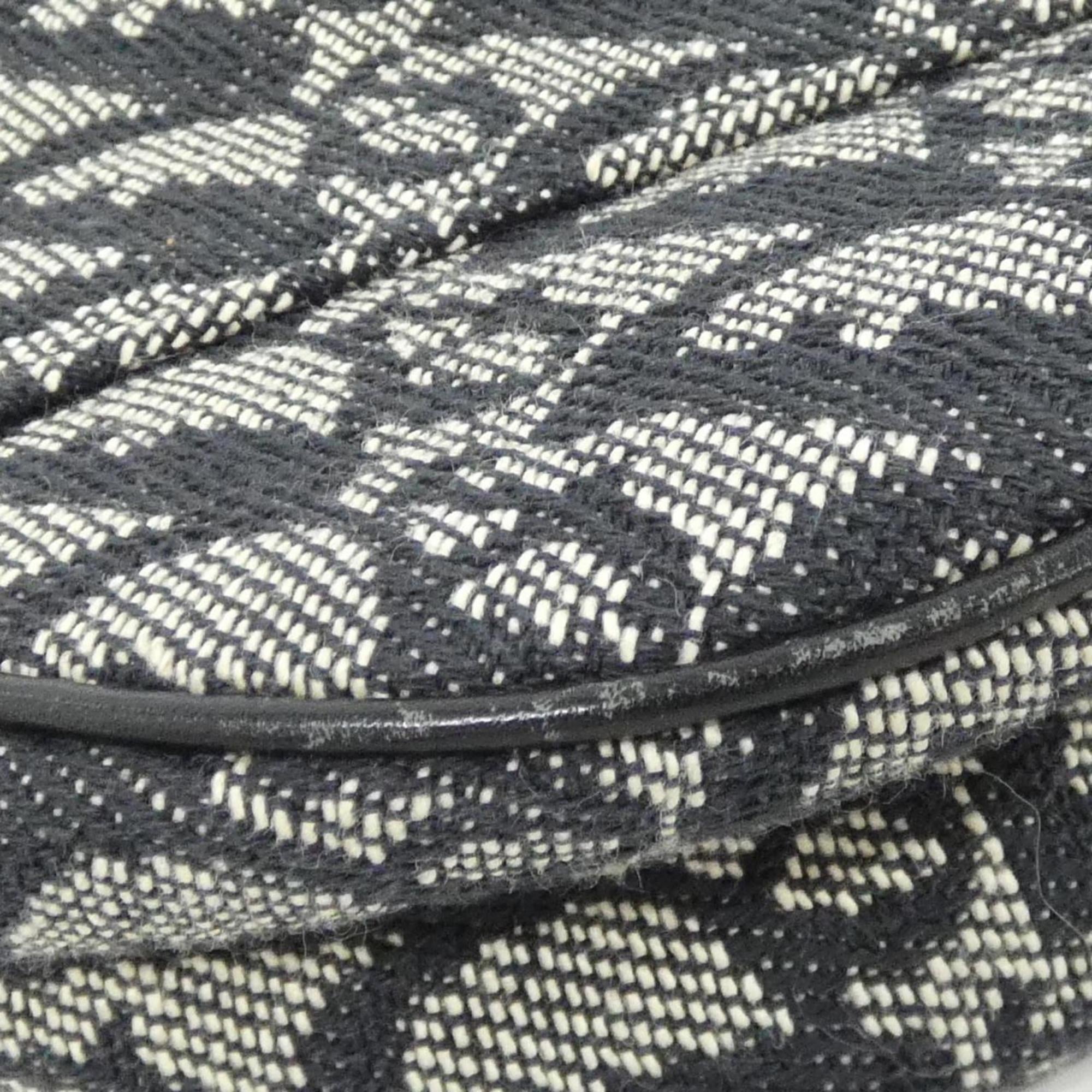 Christian Dior Black Canvas Shoulder Bag (Pre-Owned)