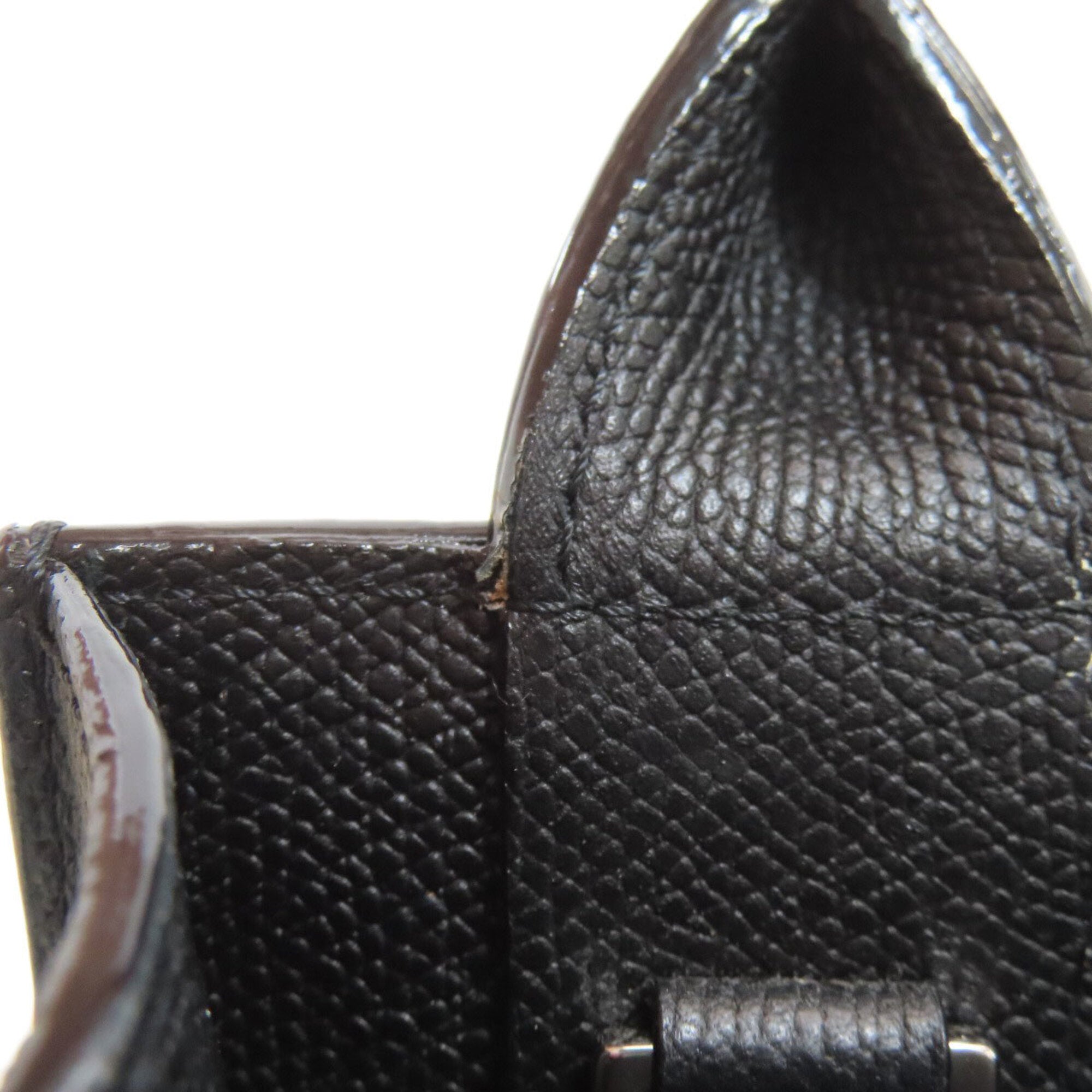 Valextra Black Leather Handbag (Pre-Owned)