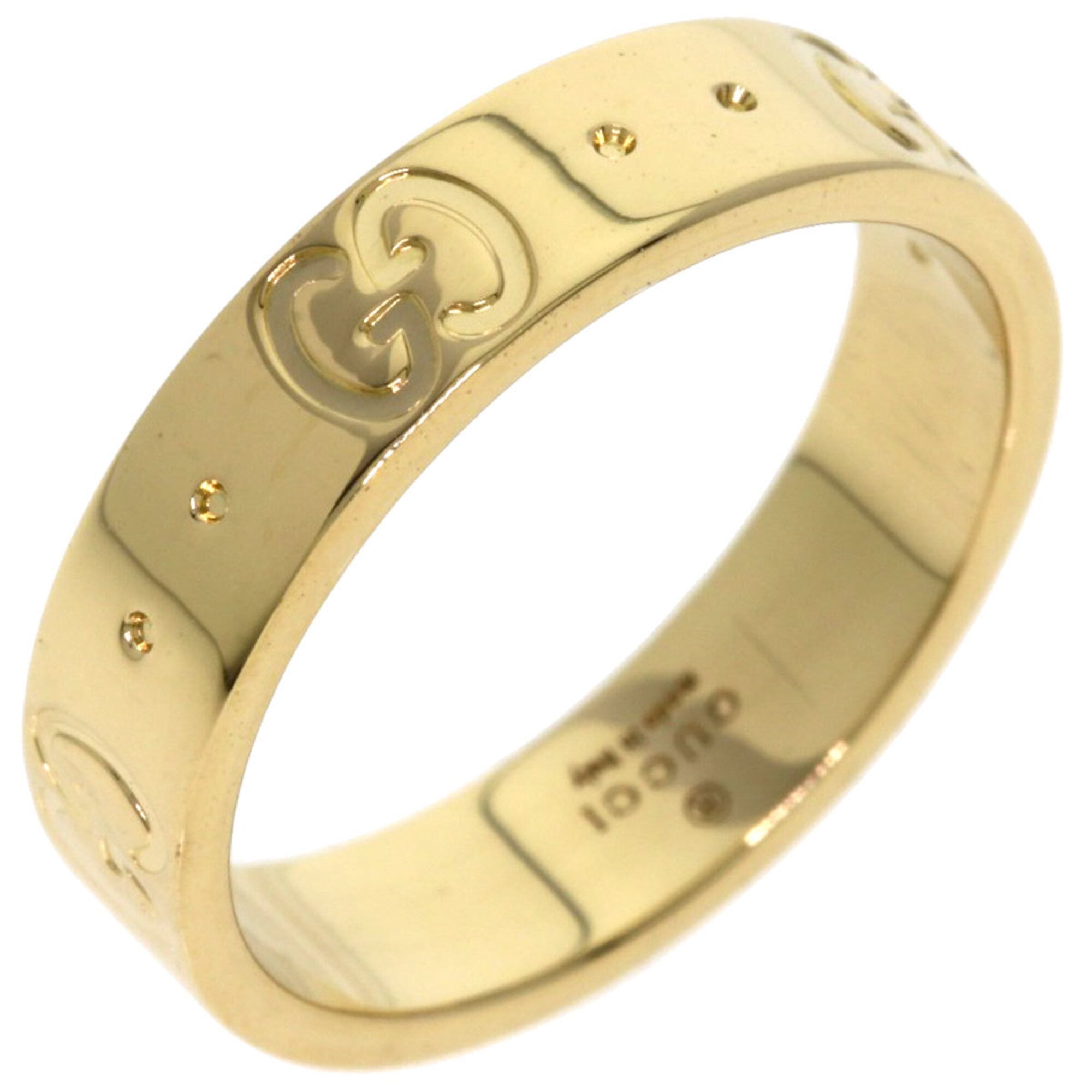 Gucci Yellow Gold (18K) Band Ring (Pre-Owned)