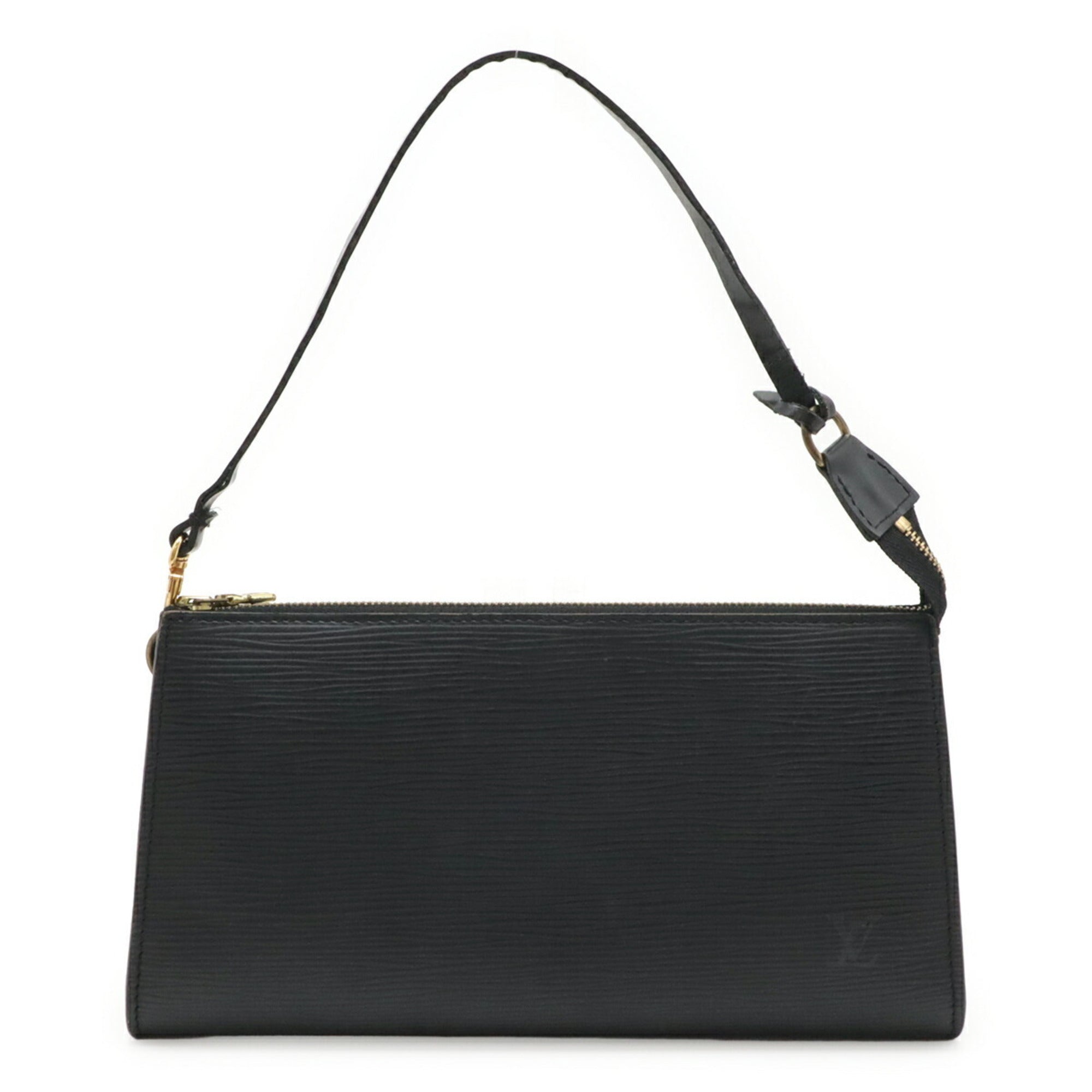Louis Vuitton Noir Epi Leather Handbag Pochette Pouch (Pre-Owned)