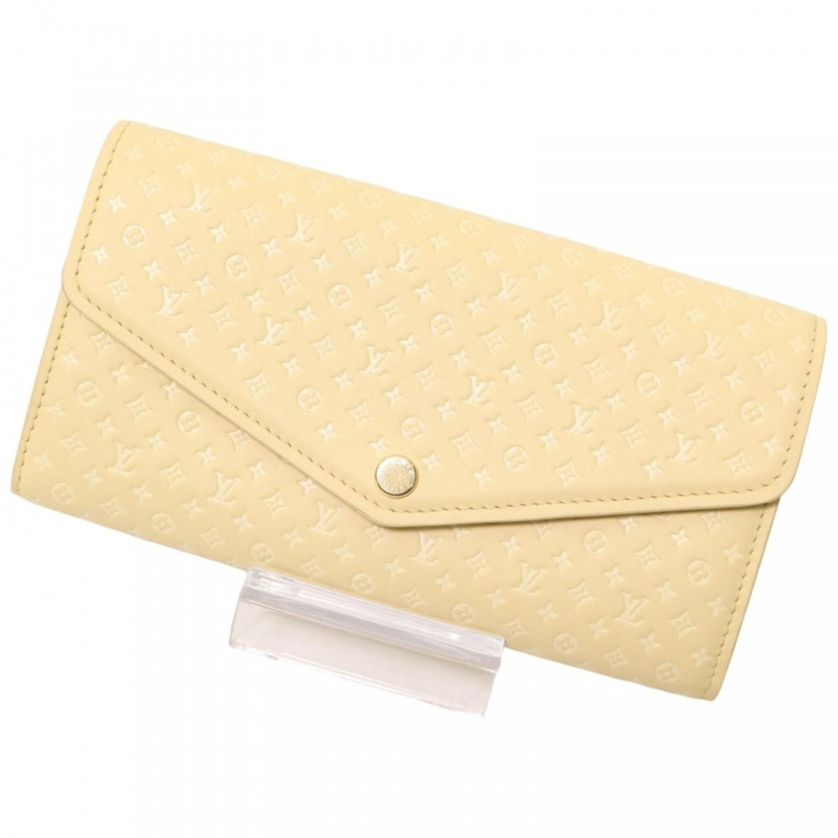Louis Vuitton Jaune Monogram Long Wallet (Bi-Fold) (Pre-Owned)
