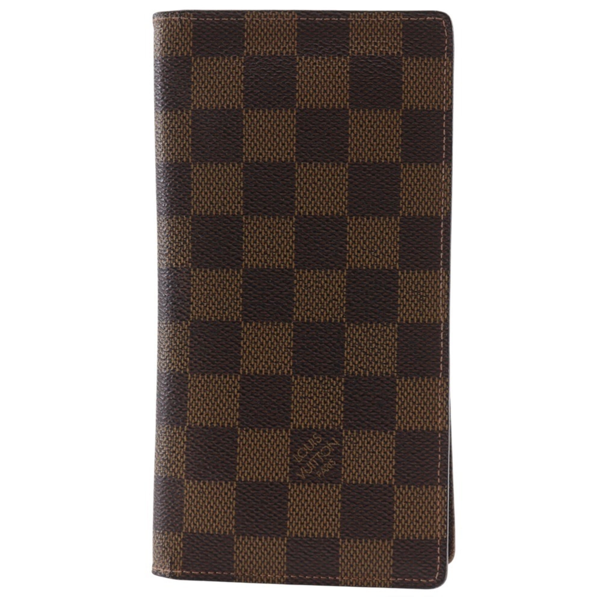 Louis Vuitton Brown Damier Canvas Bill Wallet (Bi-Fold) (Pre-Owned)
