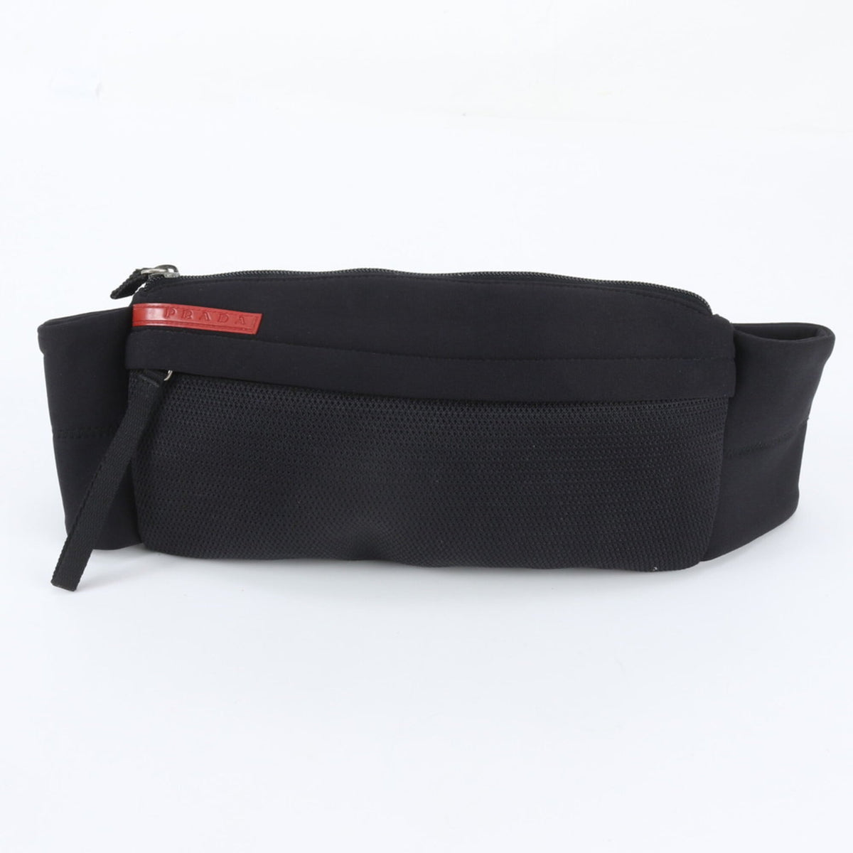 Prada Black Pouch Shoulder Bag Sling Bag (Pre-Owned)