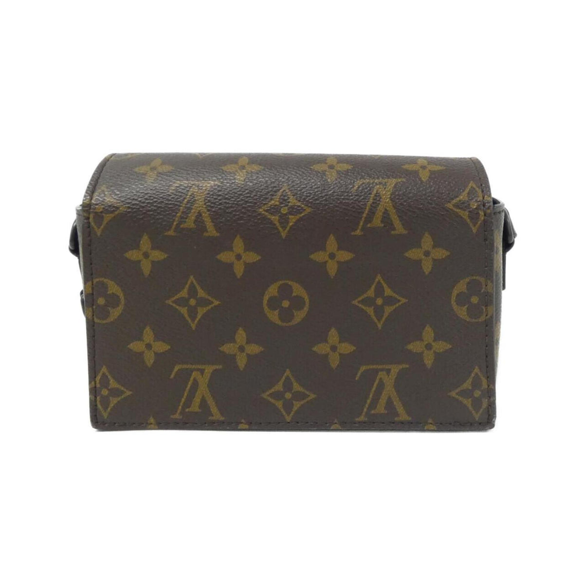 Louis Vuitton Marron Saffron Coated Canvas Shoulder Bag (Pre-Owned)