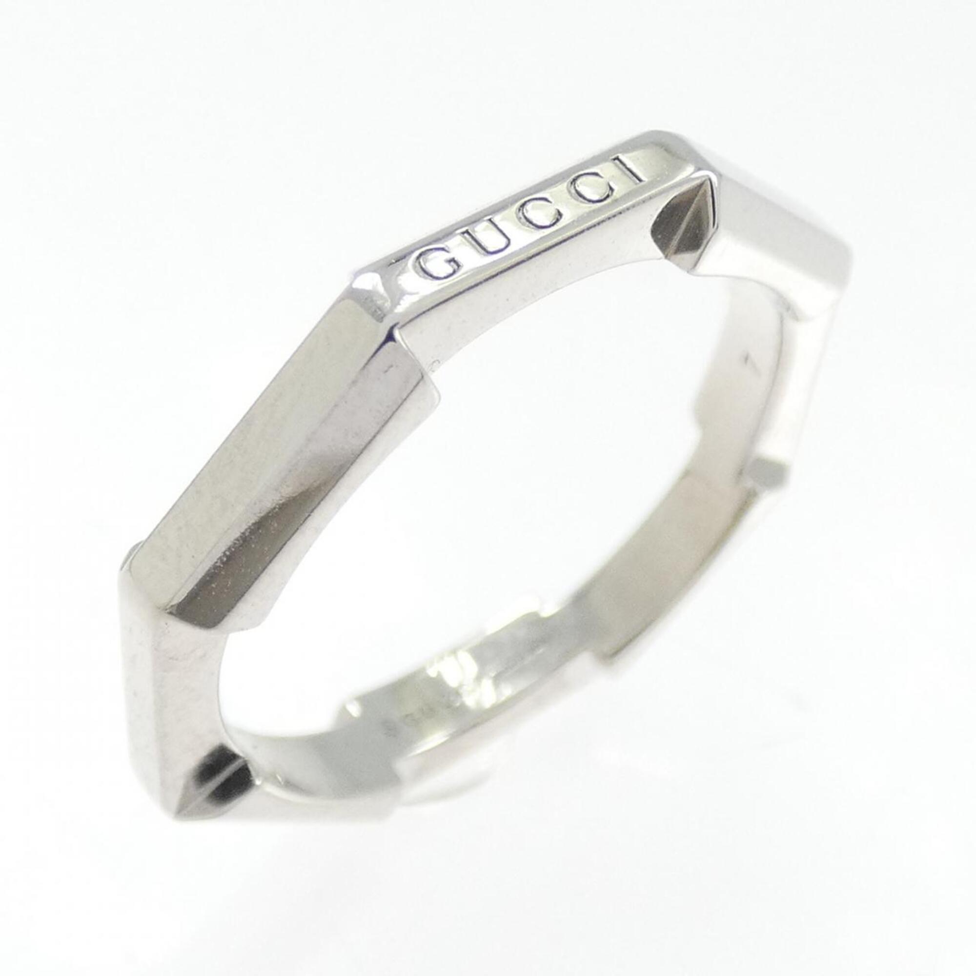 Gucci White Gold (18K) Band Ring (Pre-Owned)