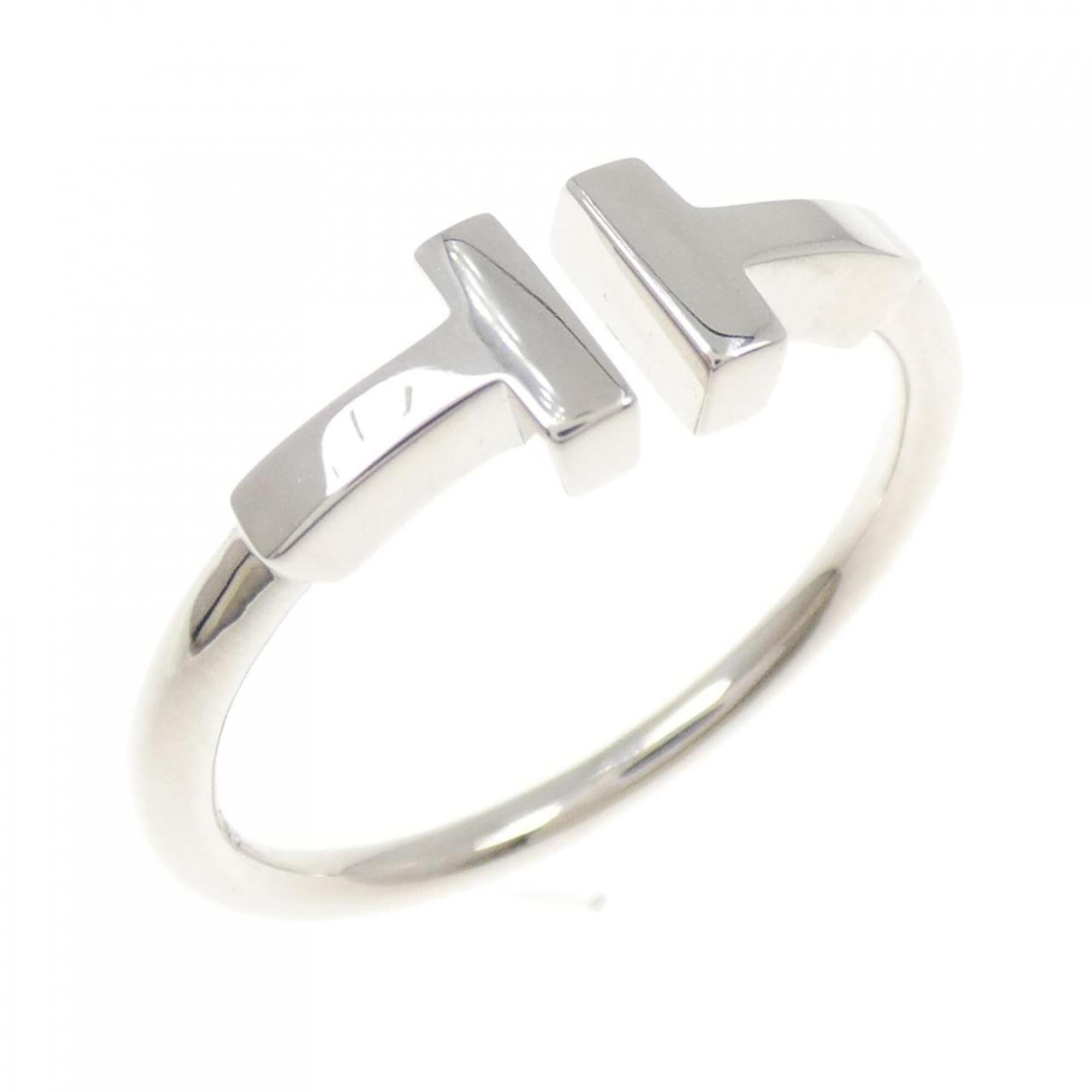 Tiffany White Gold (18K) Band Ring (Pre-Owned)