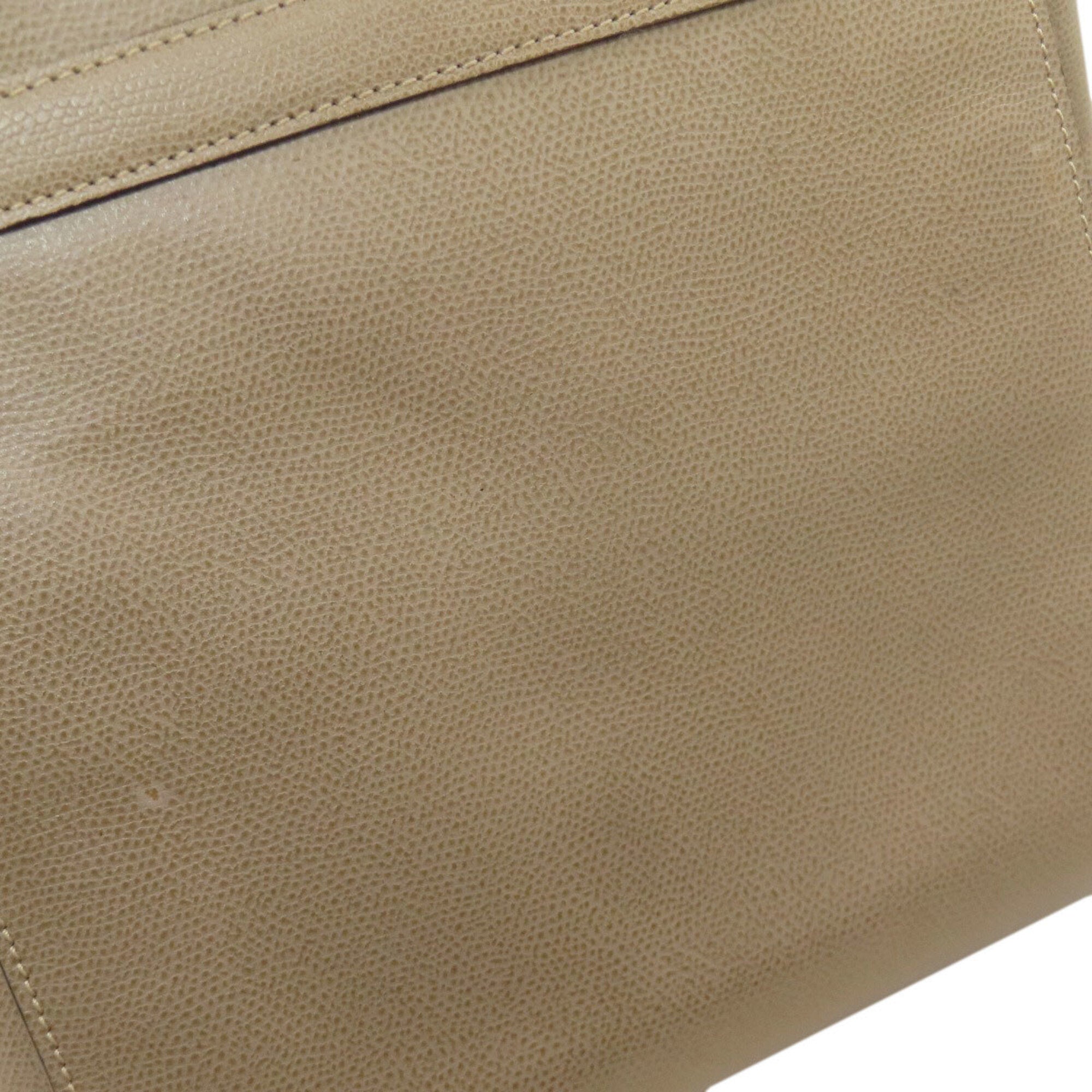 Valextra Brown Leather Handbag (Pre-Owned)